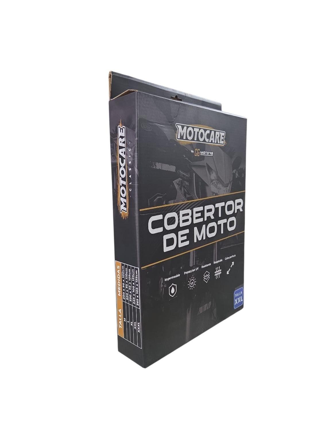 Carpa Moto Impermeable y Filtros UV - Talla XXL Motocare-2
