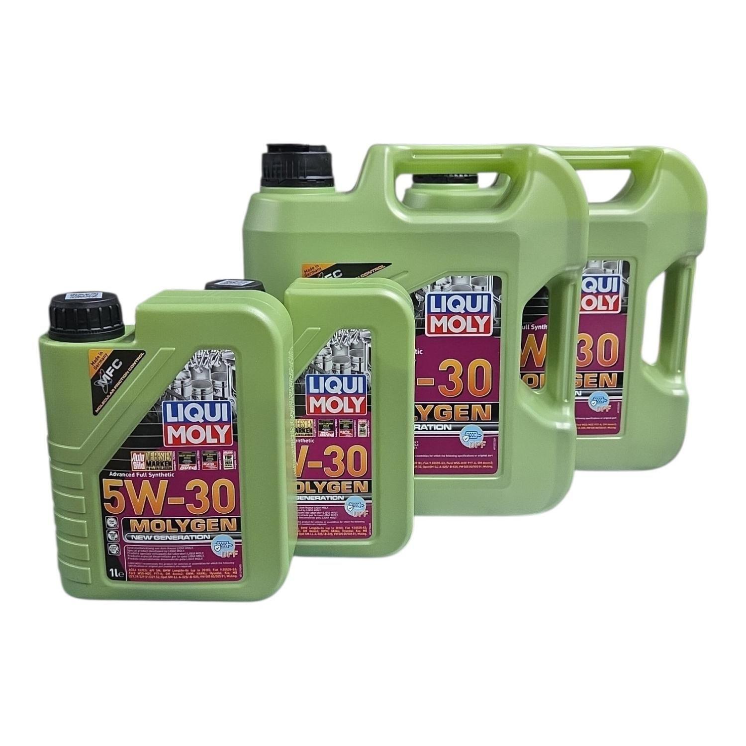 Pack 10L Aceite Motor Diesel Molygen 5w30 Dpf Liqui Moly-0