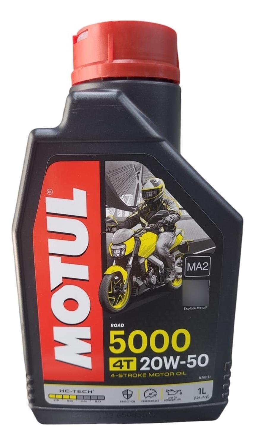 Aceite Moto Motul 20w 50 Semi Sintetico Original Frances 1l-0