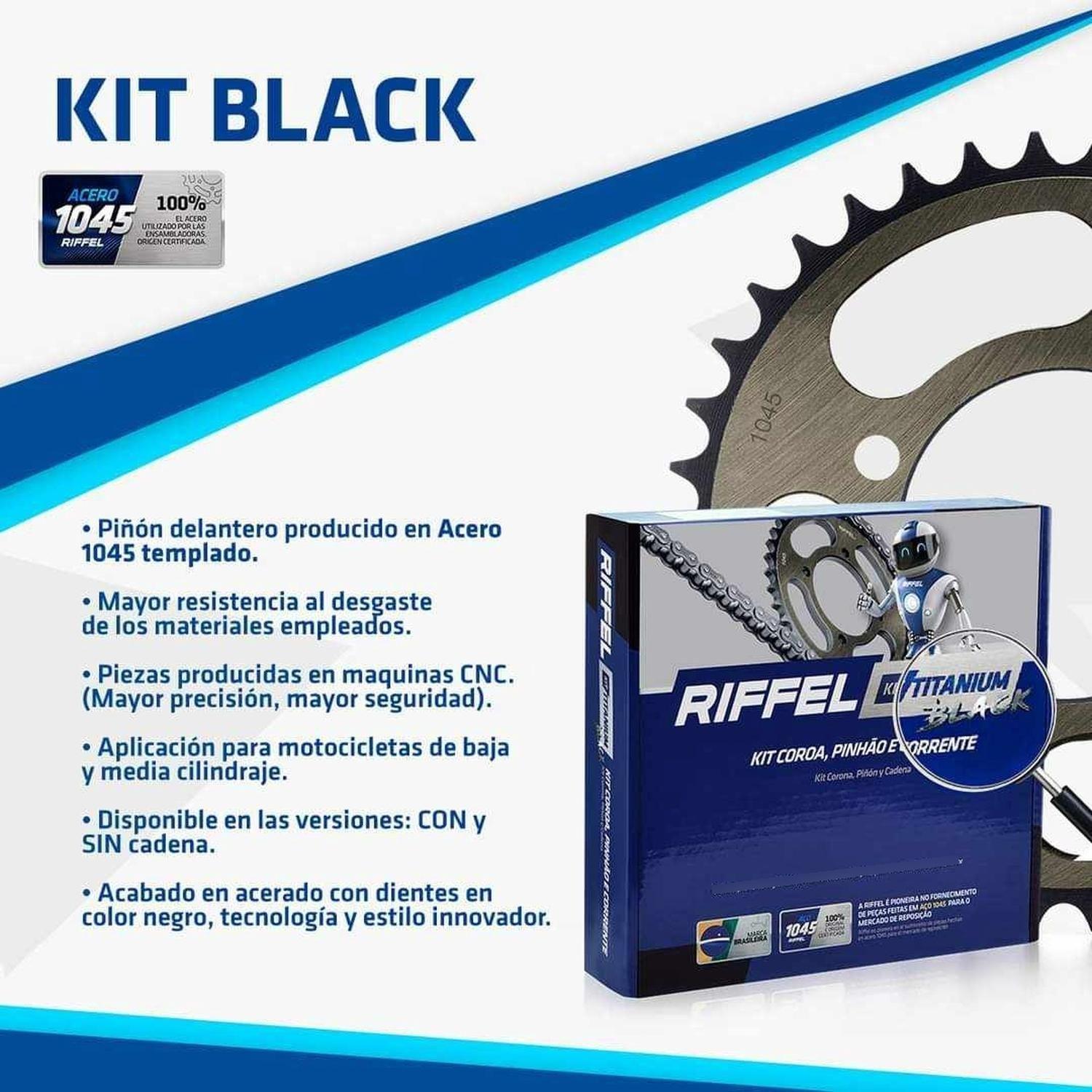 Kit De Transmision Para Moto Yamaha Xtz 150-2