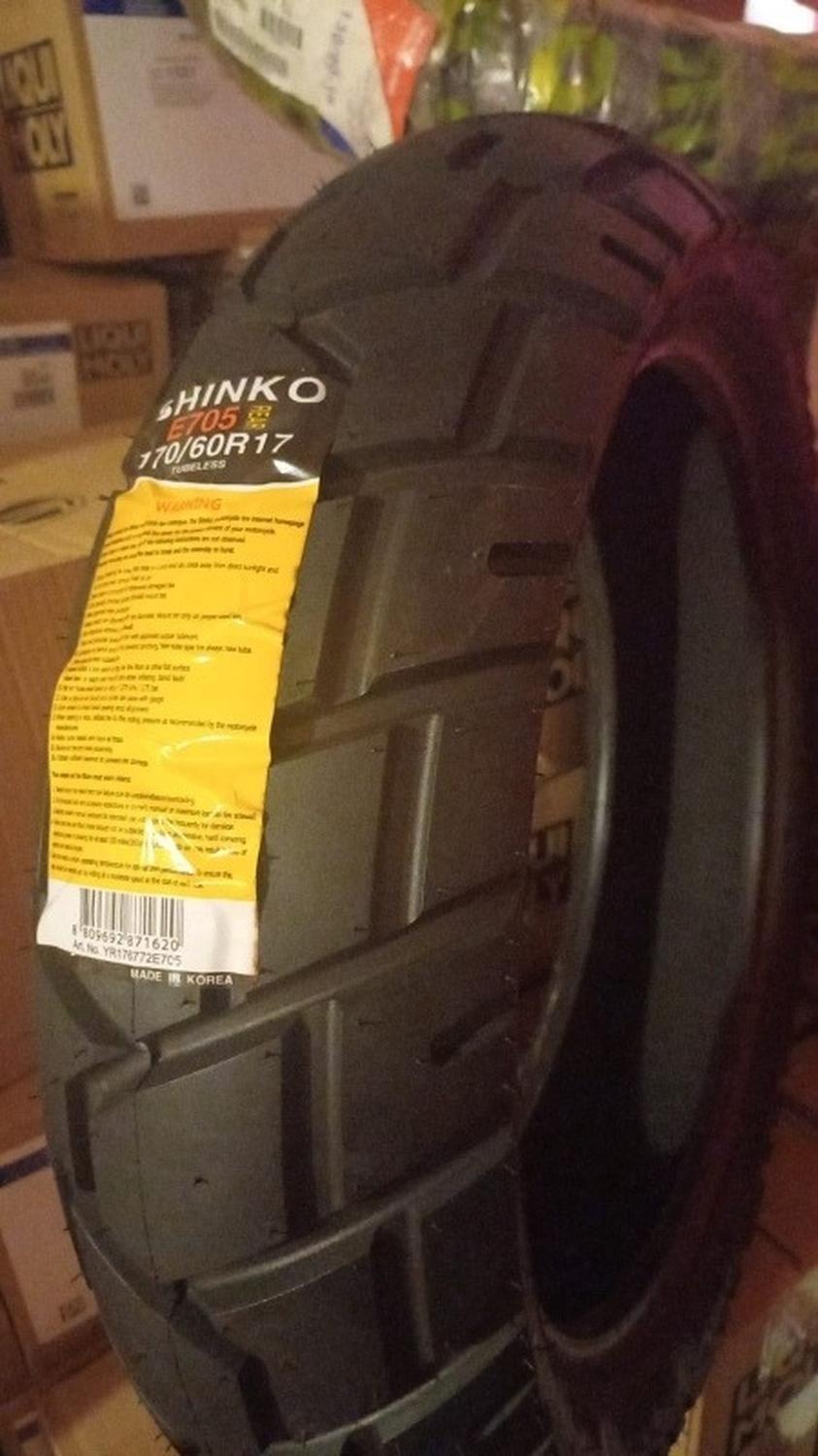 Neumático Trasero Shinko E 705 170/60/17 Multiproposito-2