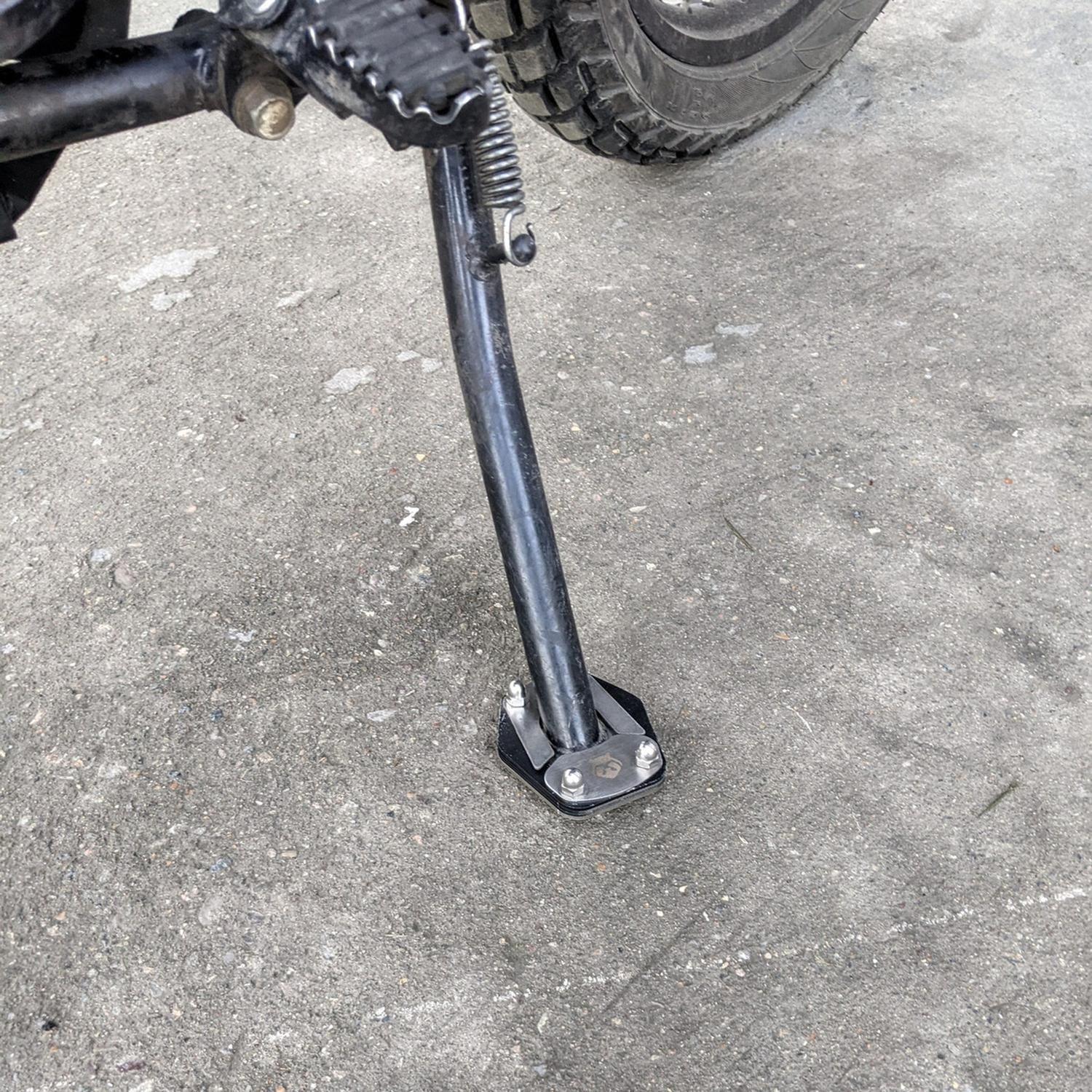 Pata De Apoyo Lateral Pulsar Ns 200 Original Con Resorte-3