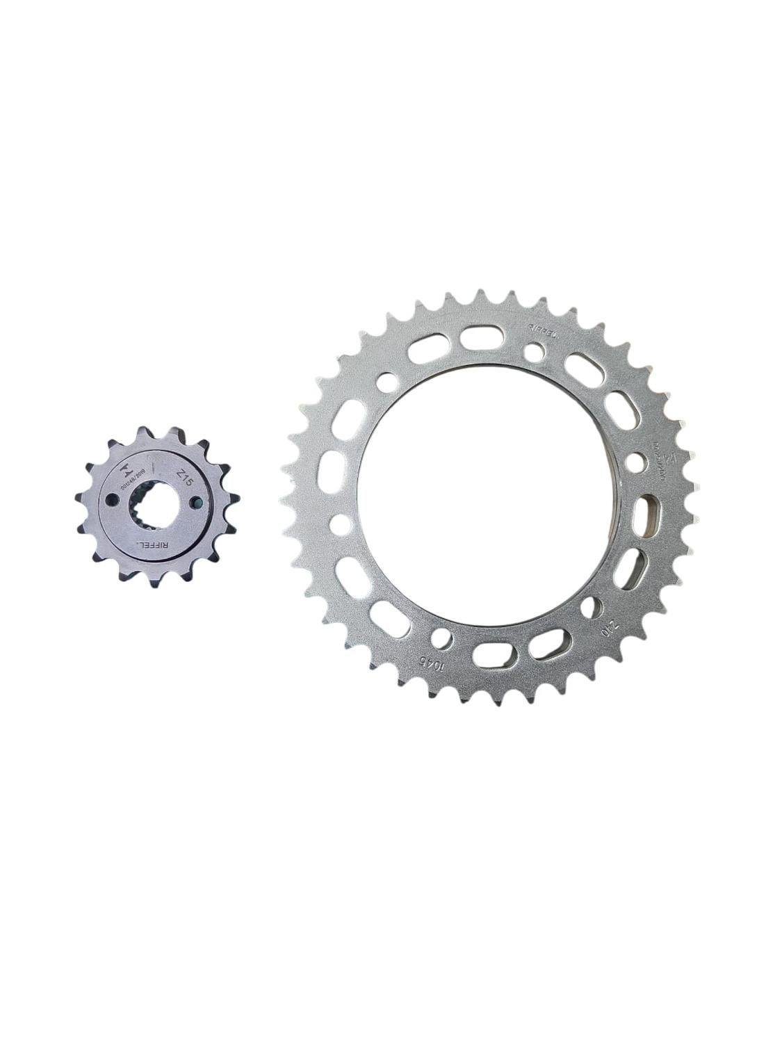 Kit De Transmision Moto Honda Falcon Nx 400 C/ Oring Dorada-4