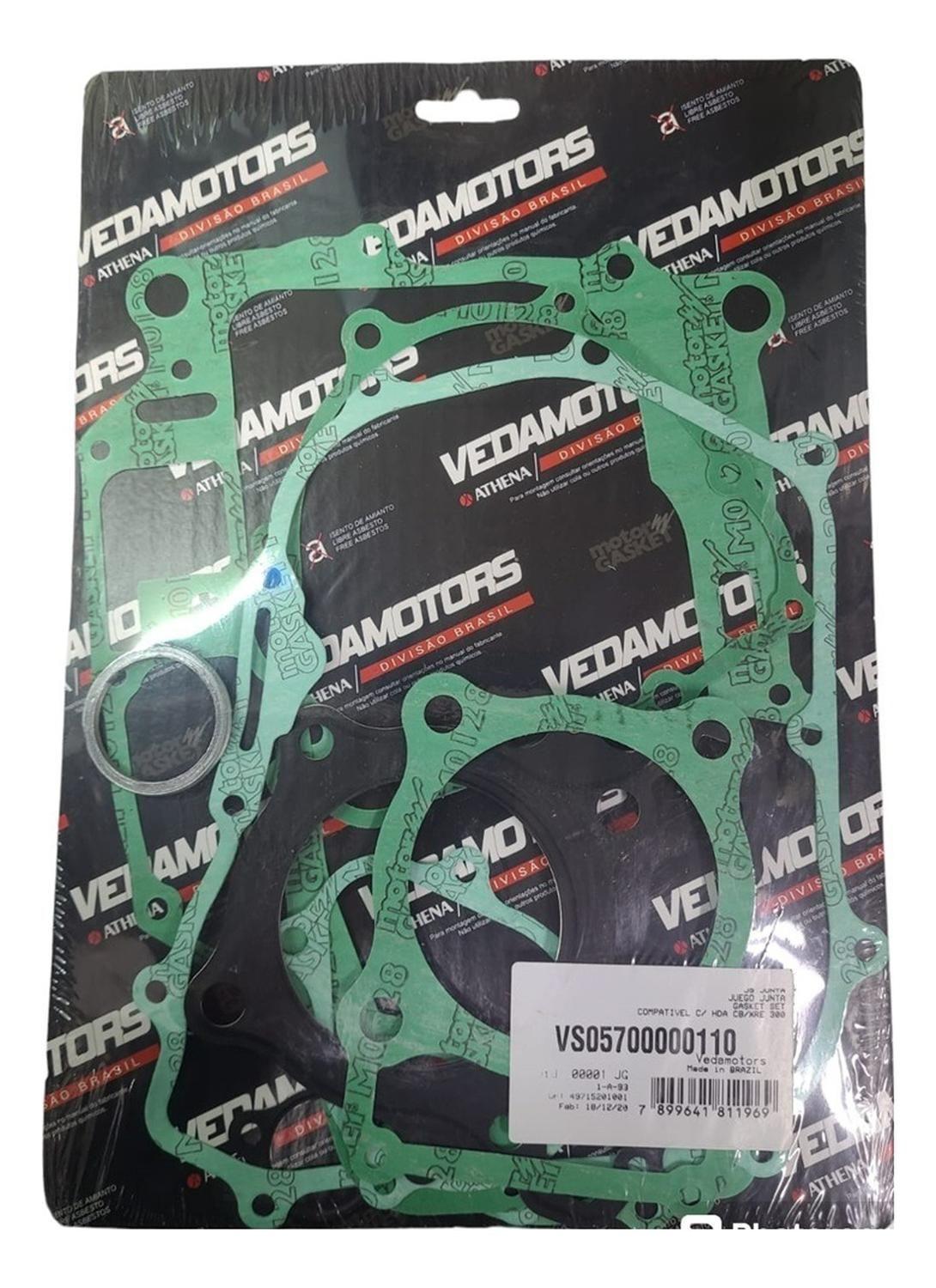 Kit Empaquetaduras Moto Honda Xre 300 Brasileño-0