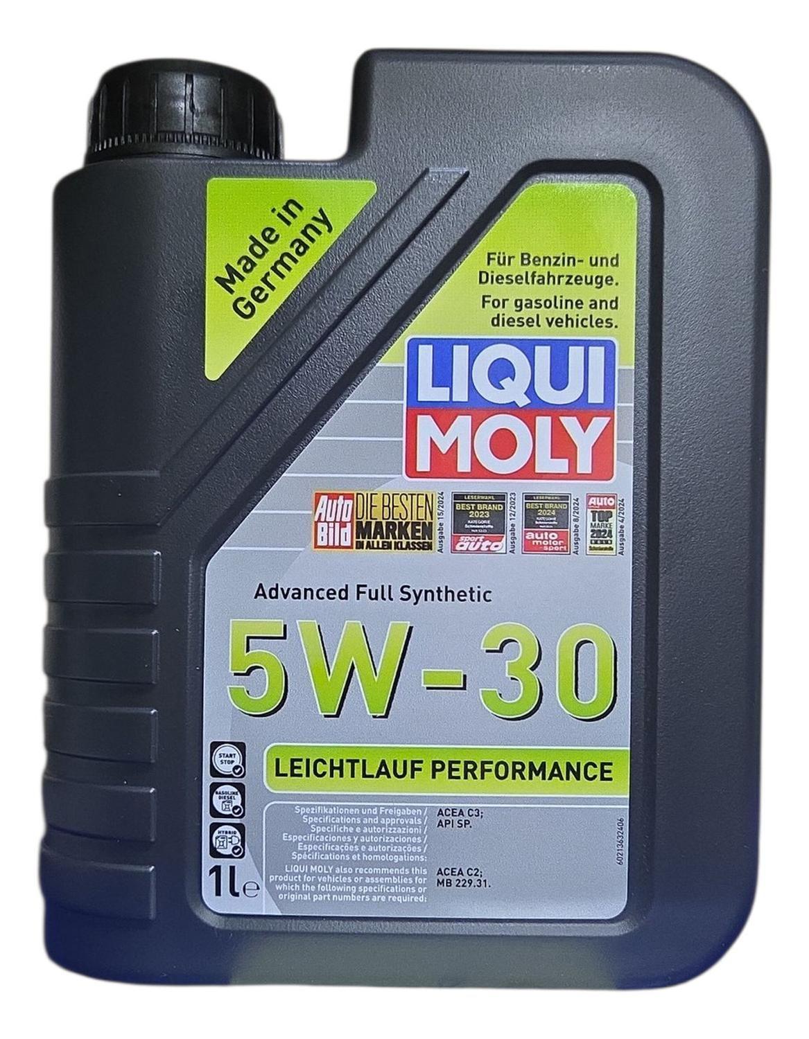 Aceite Motor 5w 30 Leichtlauf Perfomance Liqui Moly 1l-0