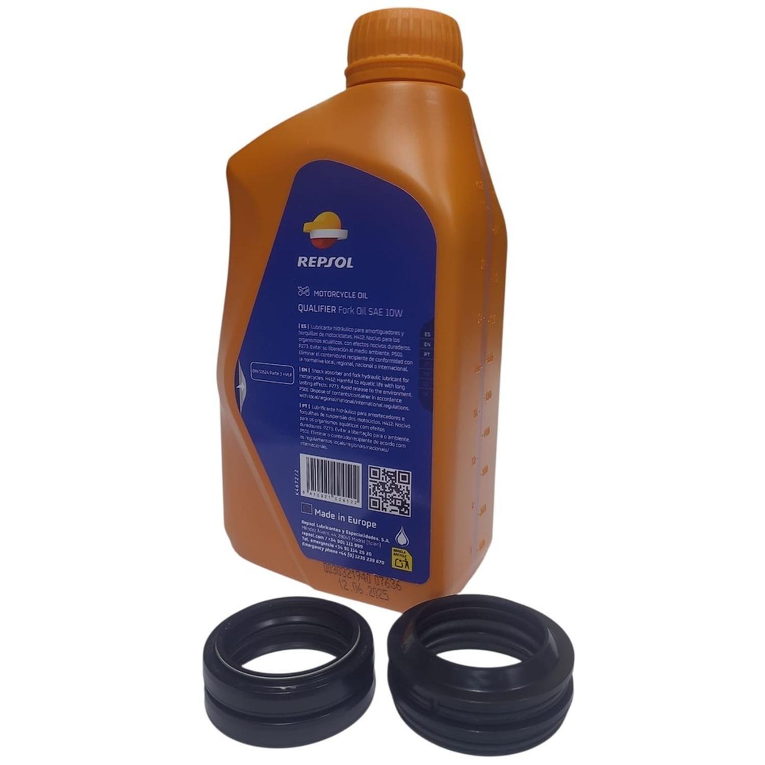 Kit Retenes Telescopica + Guardapolvos + Liquido Invicta 150-1