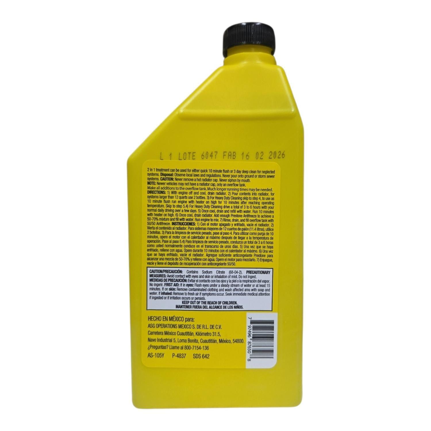 Limpia Radiador Prestone Flush And Cleaner 650ml-2