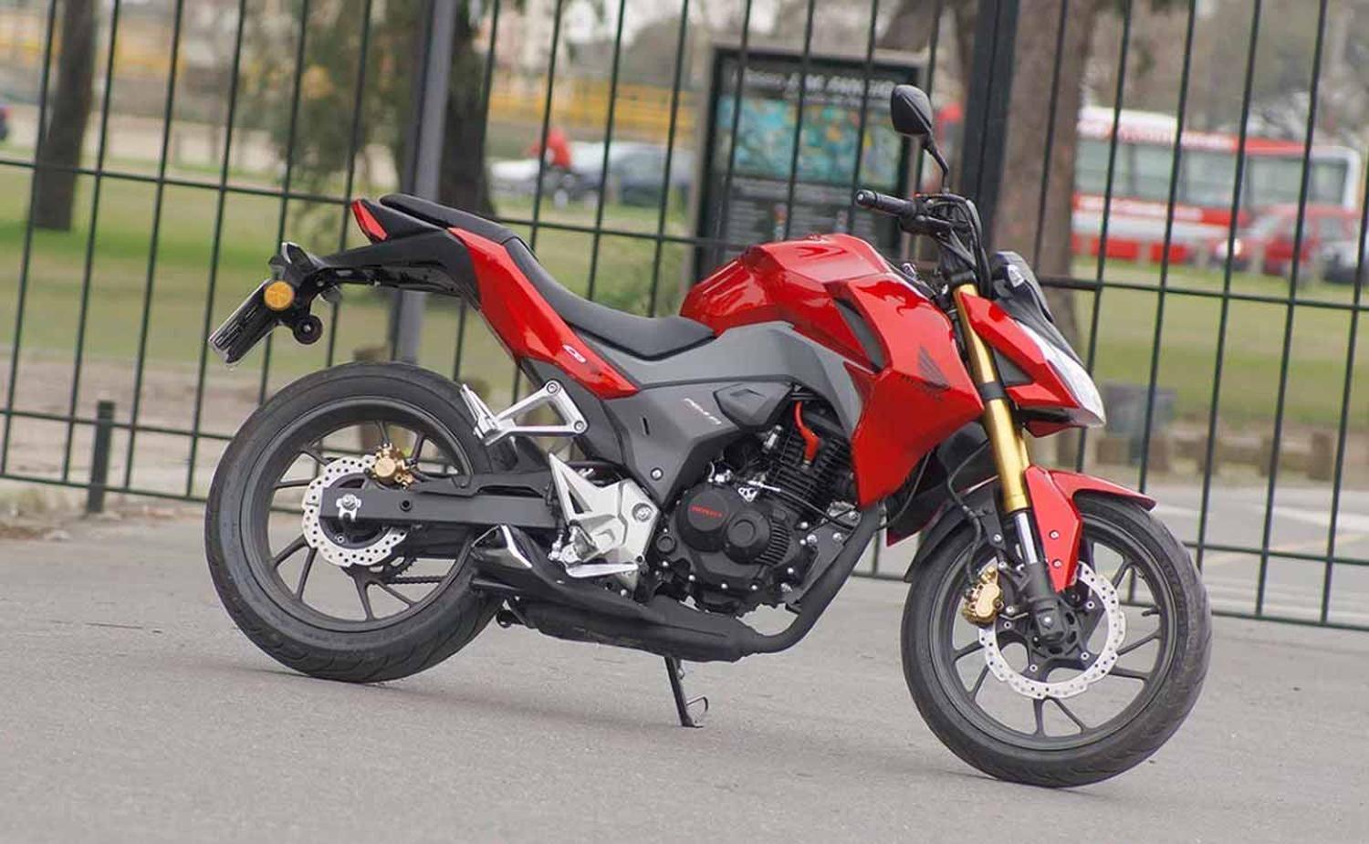 Tapabarro Delantero Rojo Moto Honda Cb190r - Modelo Antiguo-2