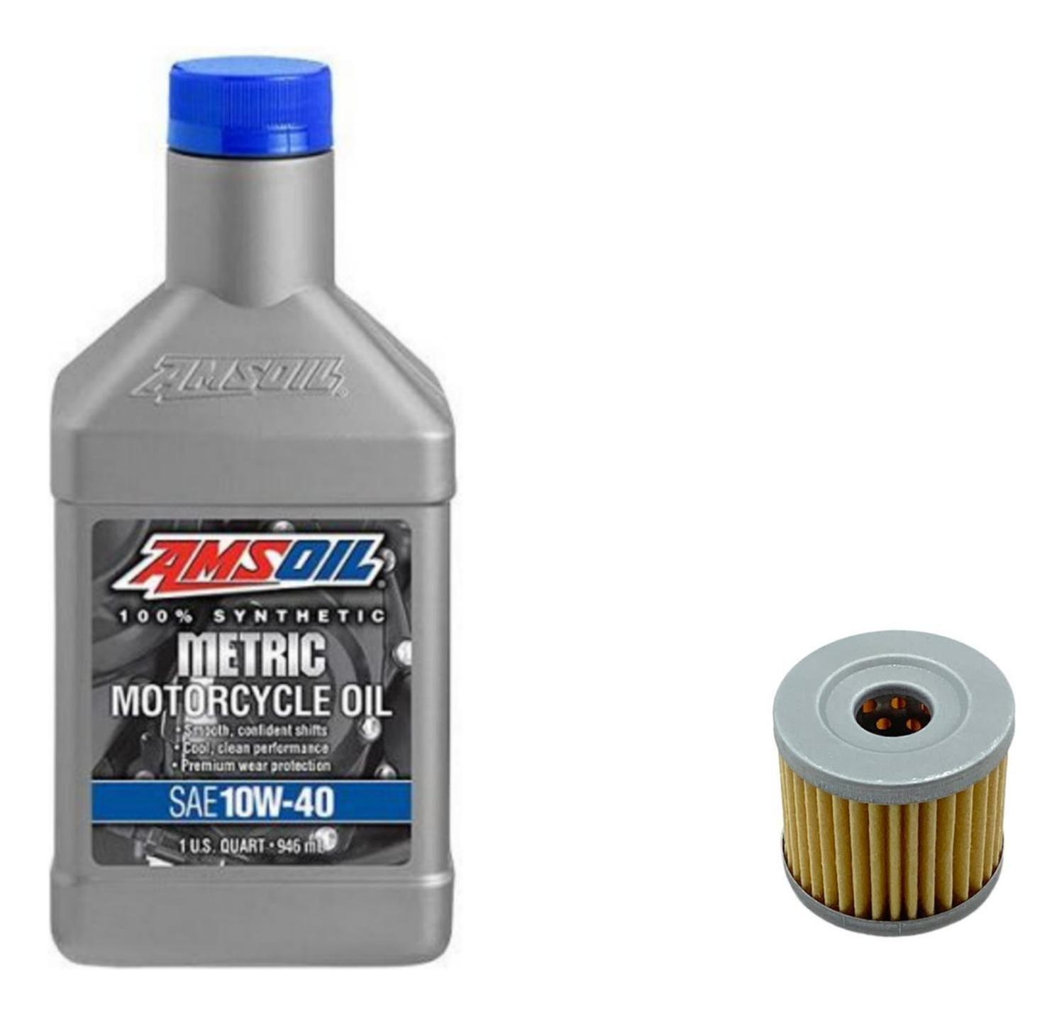Kit Mantencion Zontes G1 155 / 1l Amsoil + Filtro Japones-0