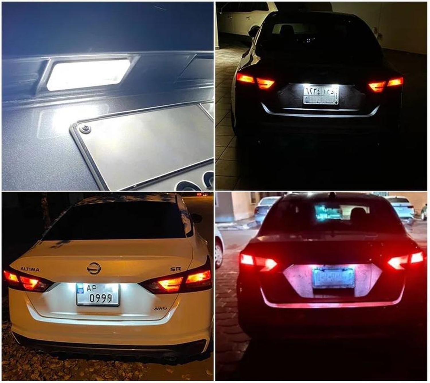 Luz de Matricula Led PPU Nissan Qashqai J10-2