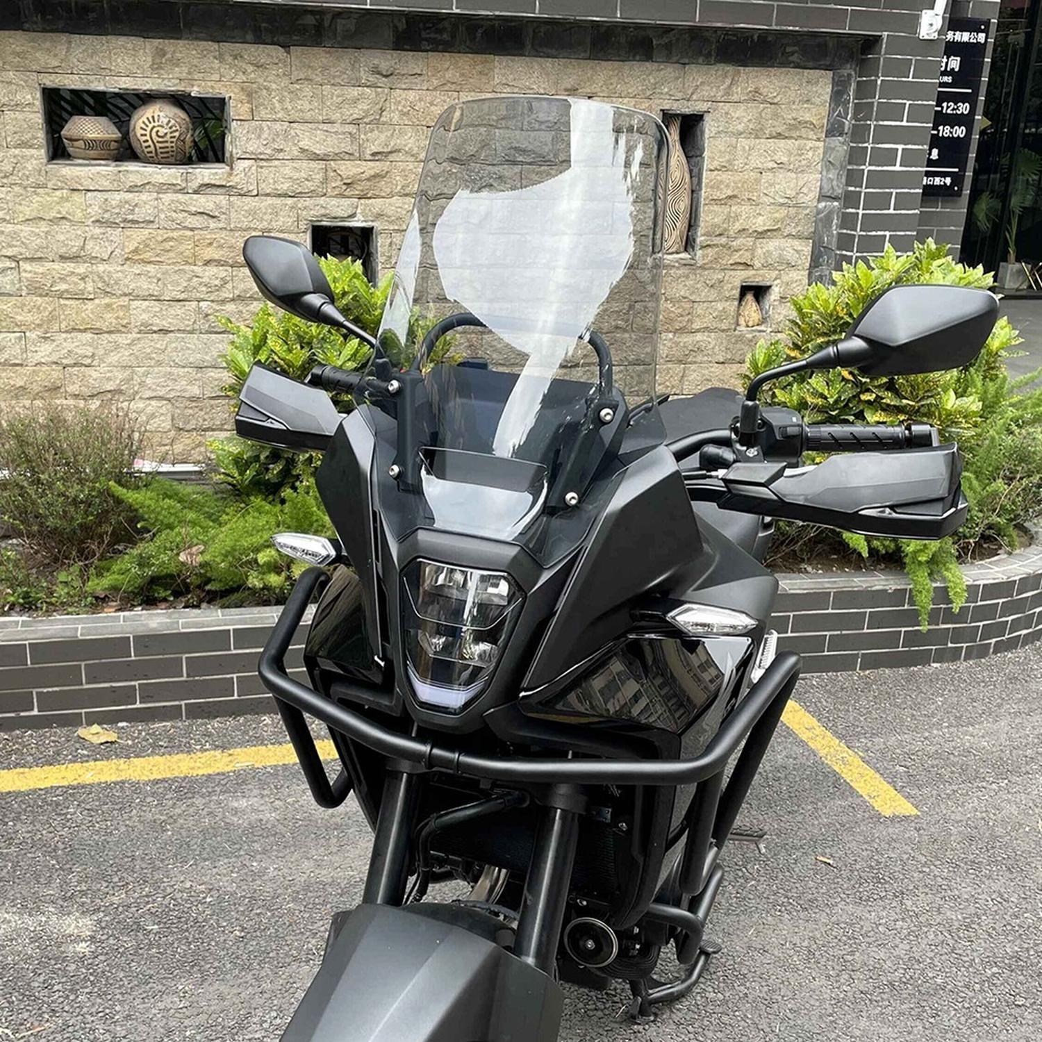 Parabrisas Para Moto Honda Nx 500 Alto Transparente-4