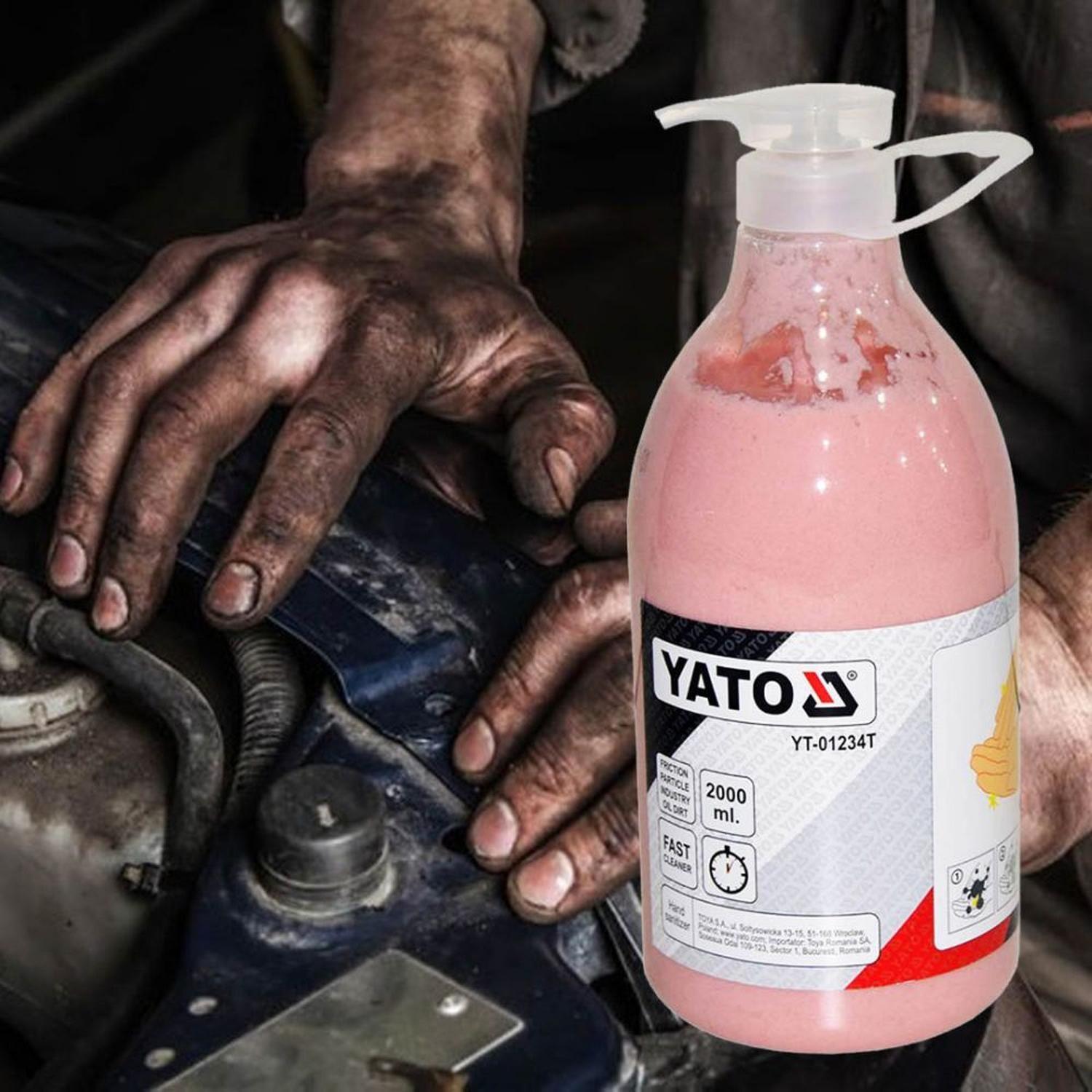 Jabón Liquido Mecanico Profesional Taller 2l Yato-3