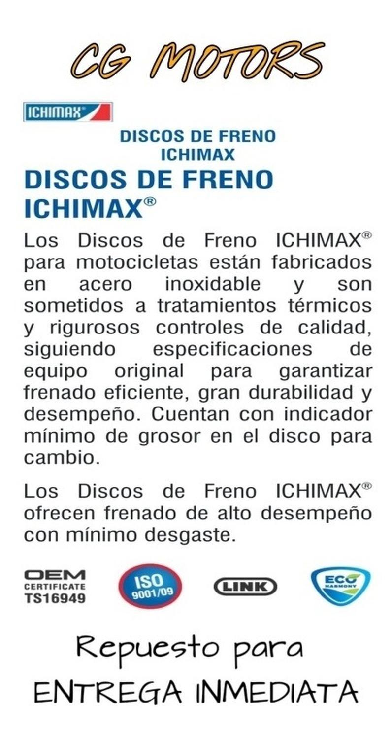 Disco Freno Delantero Yamaha R3/ Mt 03 / R3a /mt03a Japones-2