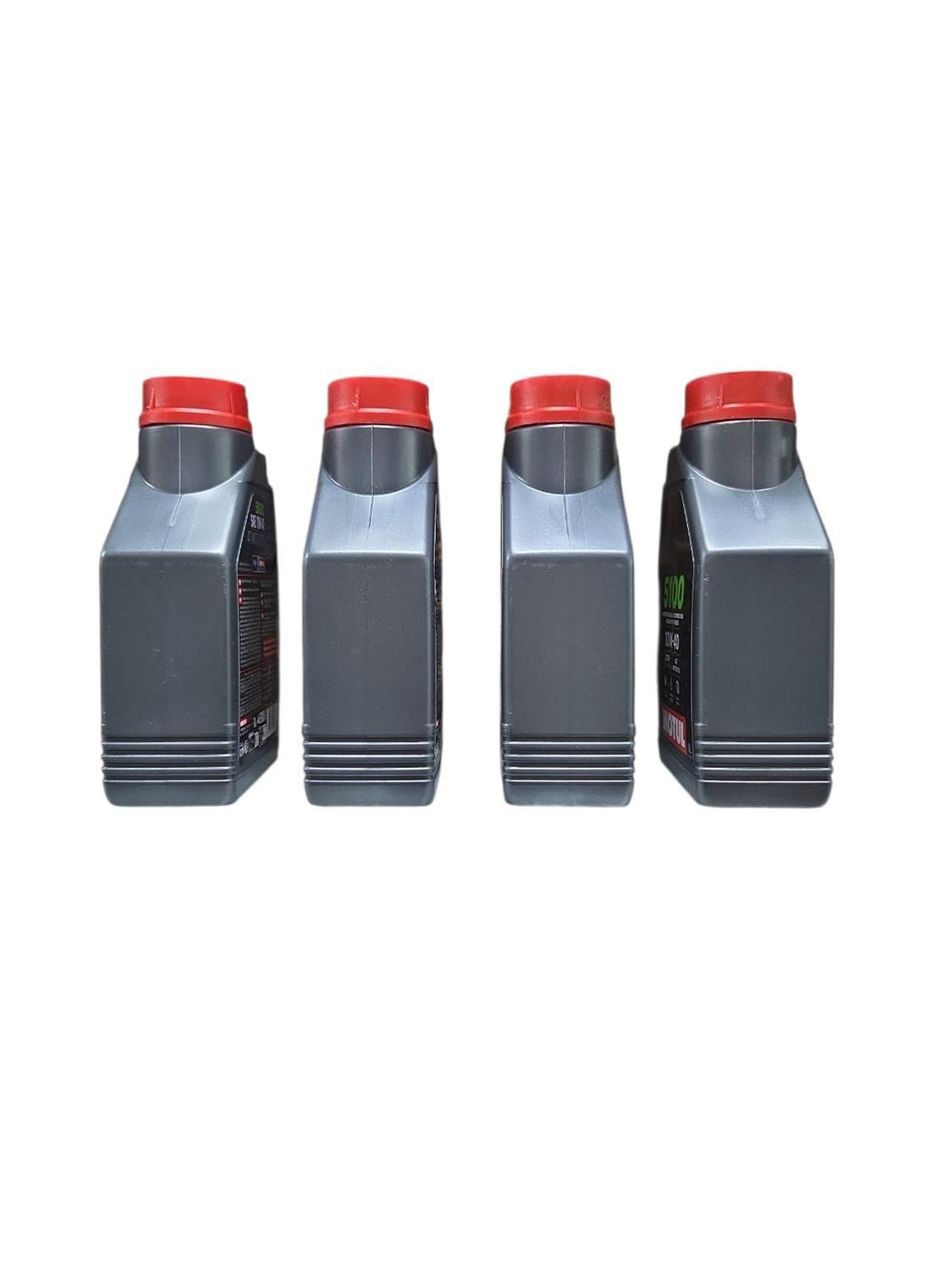 Pack 4L Aceite Moto 10w 40 Semi-sintetico Motul 4T 1L-3