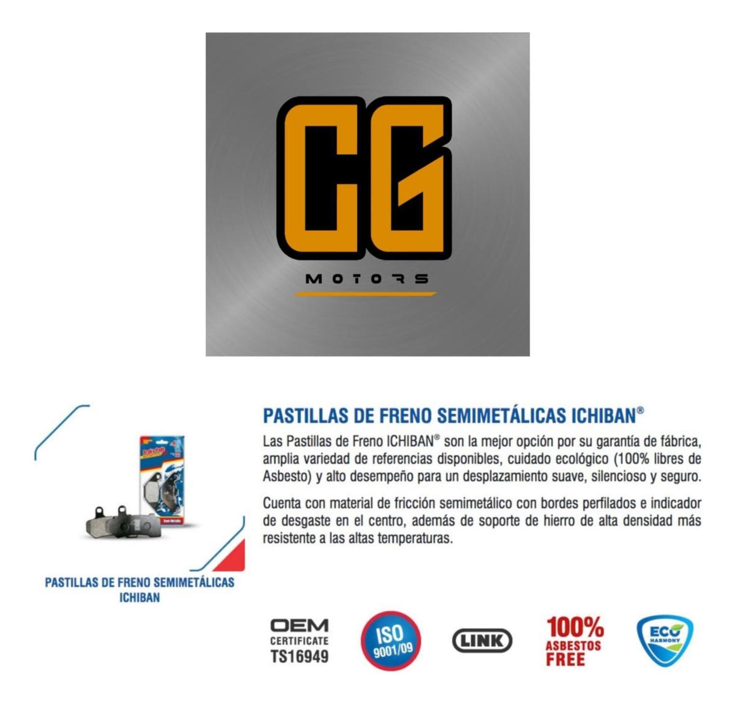 Pastillas De Freno Delanteras + Balatas Moto Haojue Nk 150-1