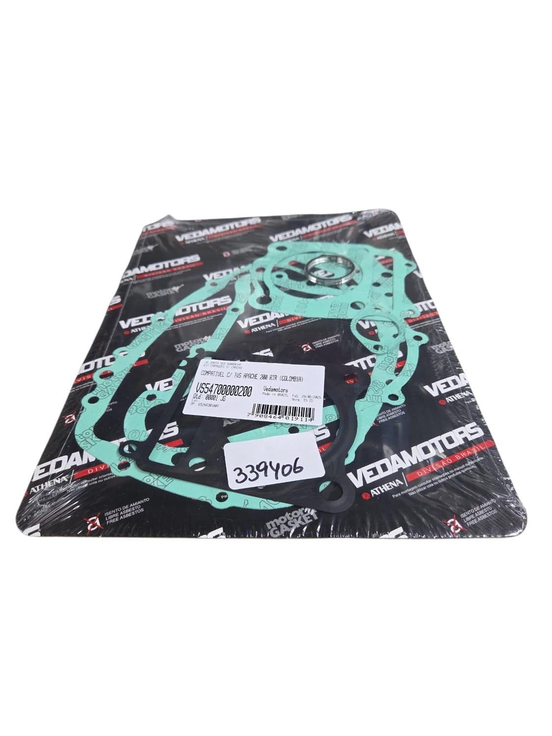 Kit de empaquetadura para Moto Apache RTR 200-2