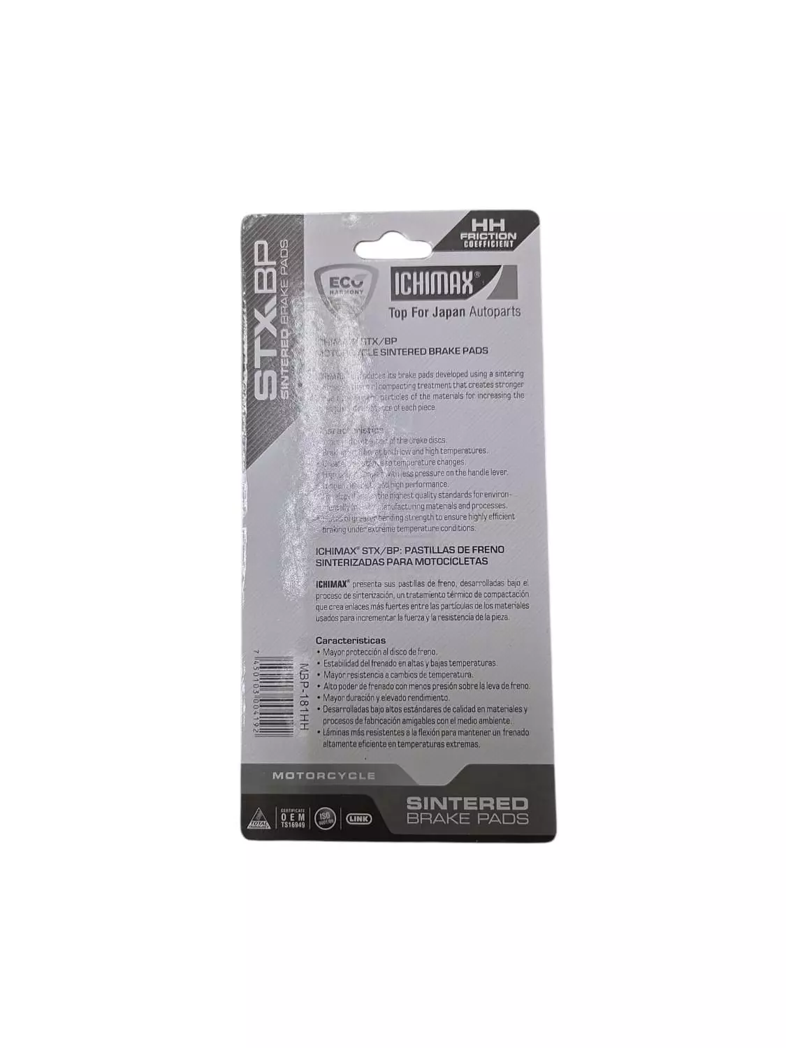 Pastilla Freno Delanteras+traseras Ktm Duke 250 Sinterizadas-2