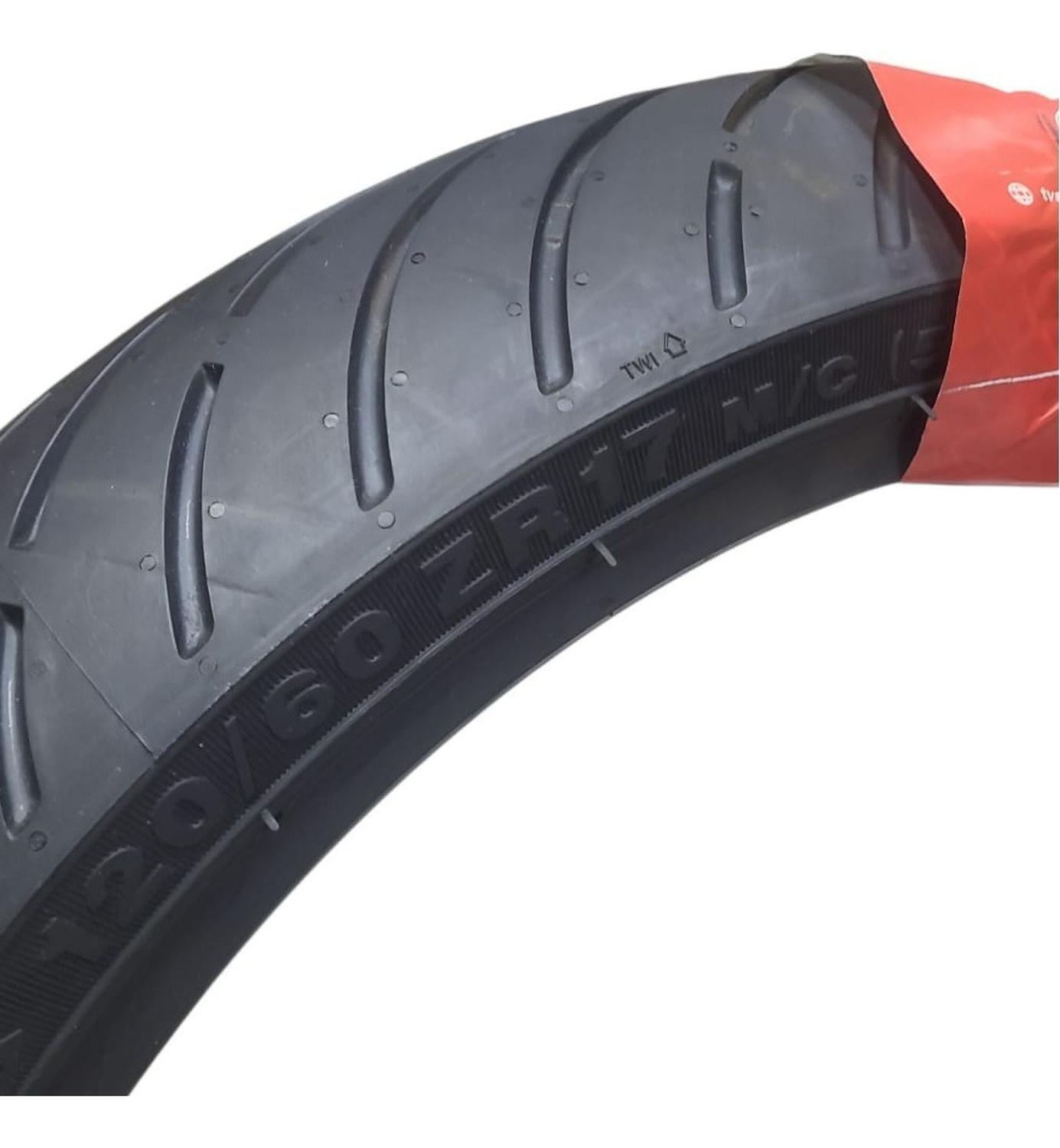 Neumático Delantero Para Moto 120/60z/r17 Roadhound Ti (55w)-4