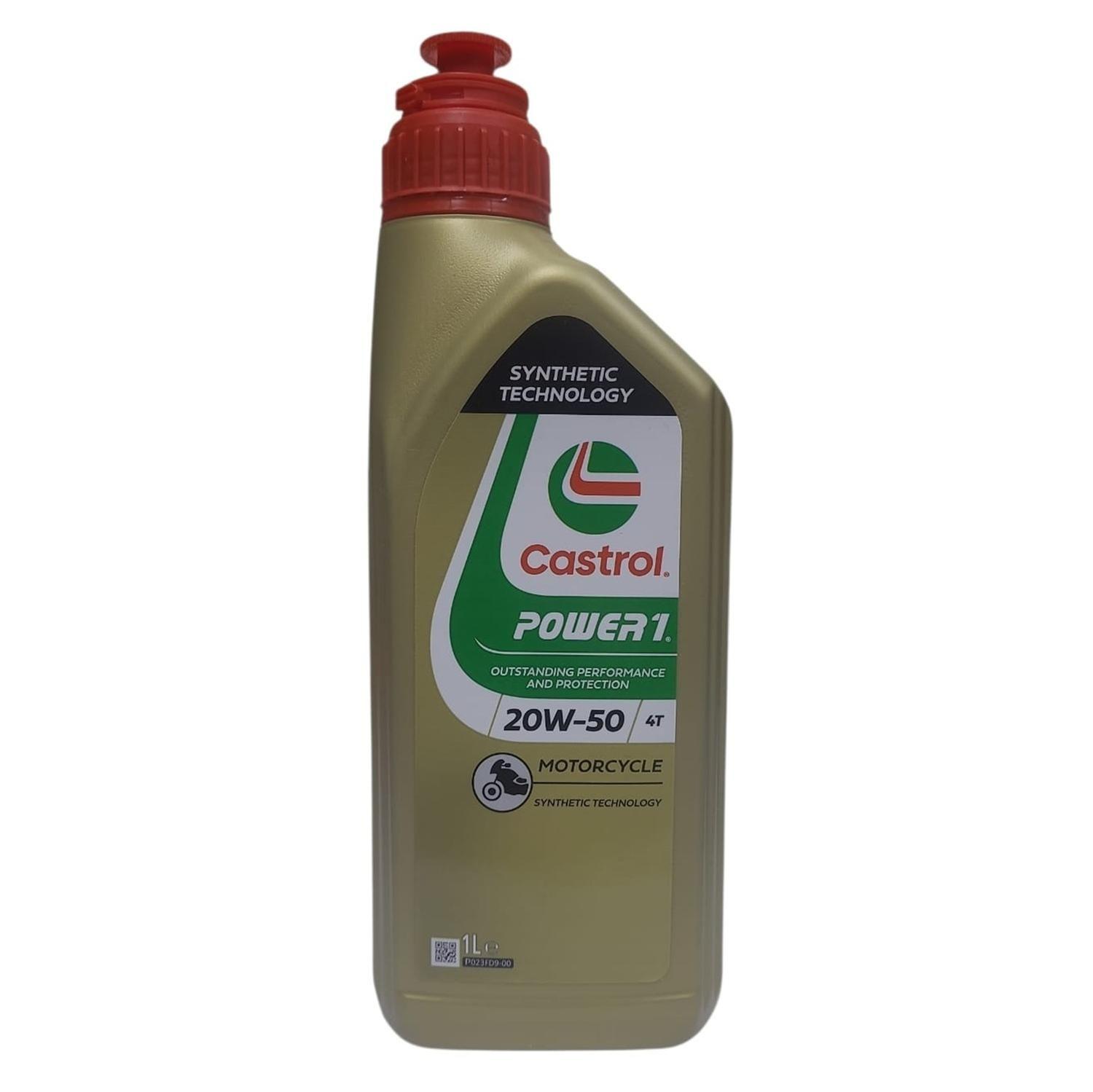 Aceite De Moto Y Cuatriciclos Castrol 20w 50 Full Sintetico-0
