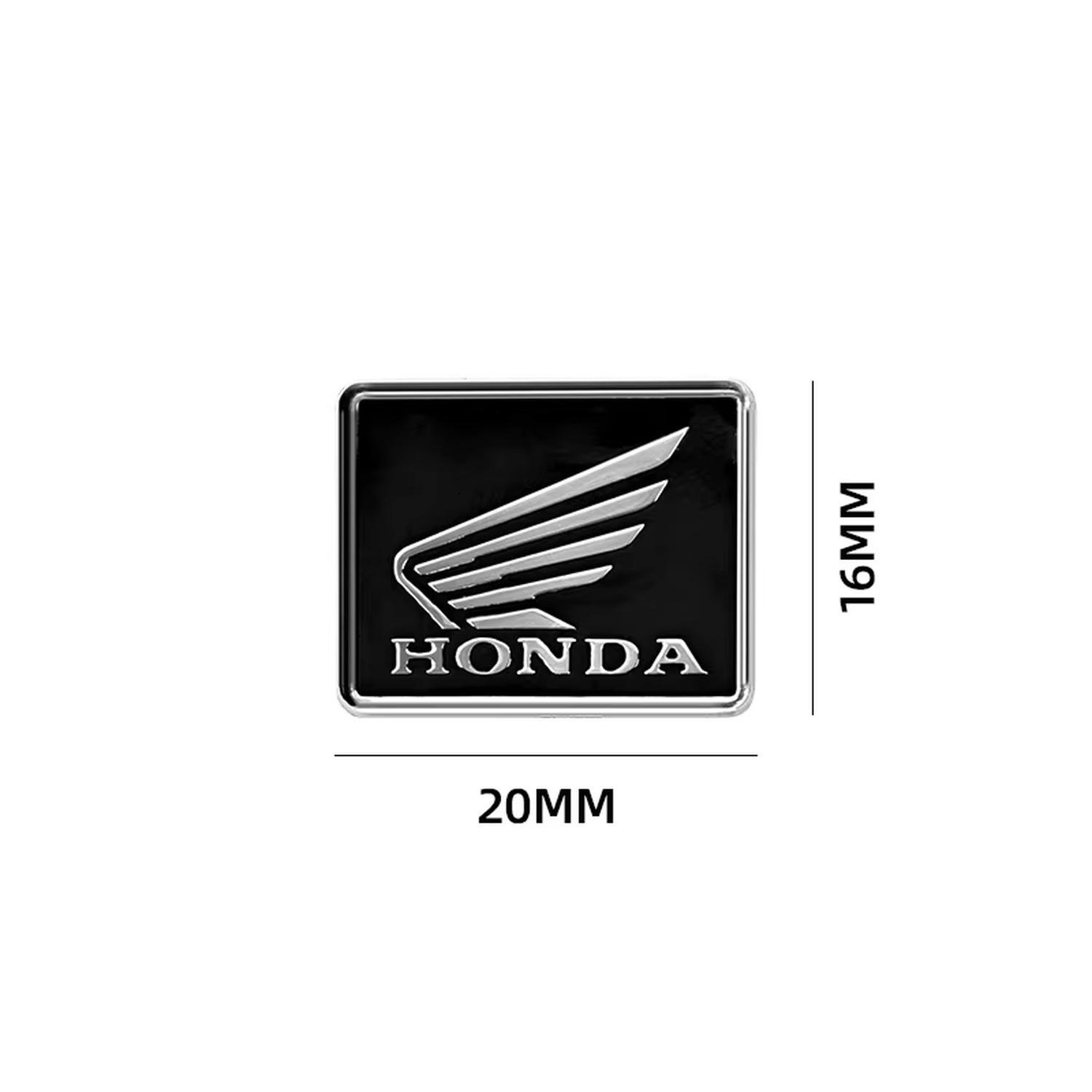 Emblema decorativo para Moto Honda Metalico-2