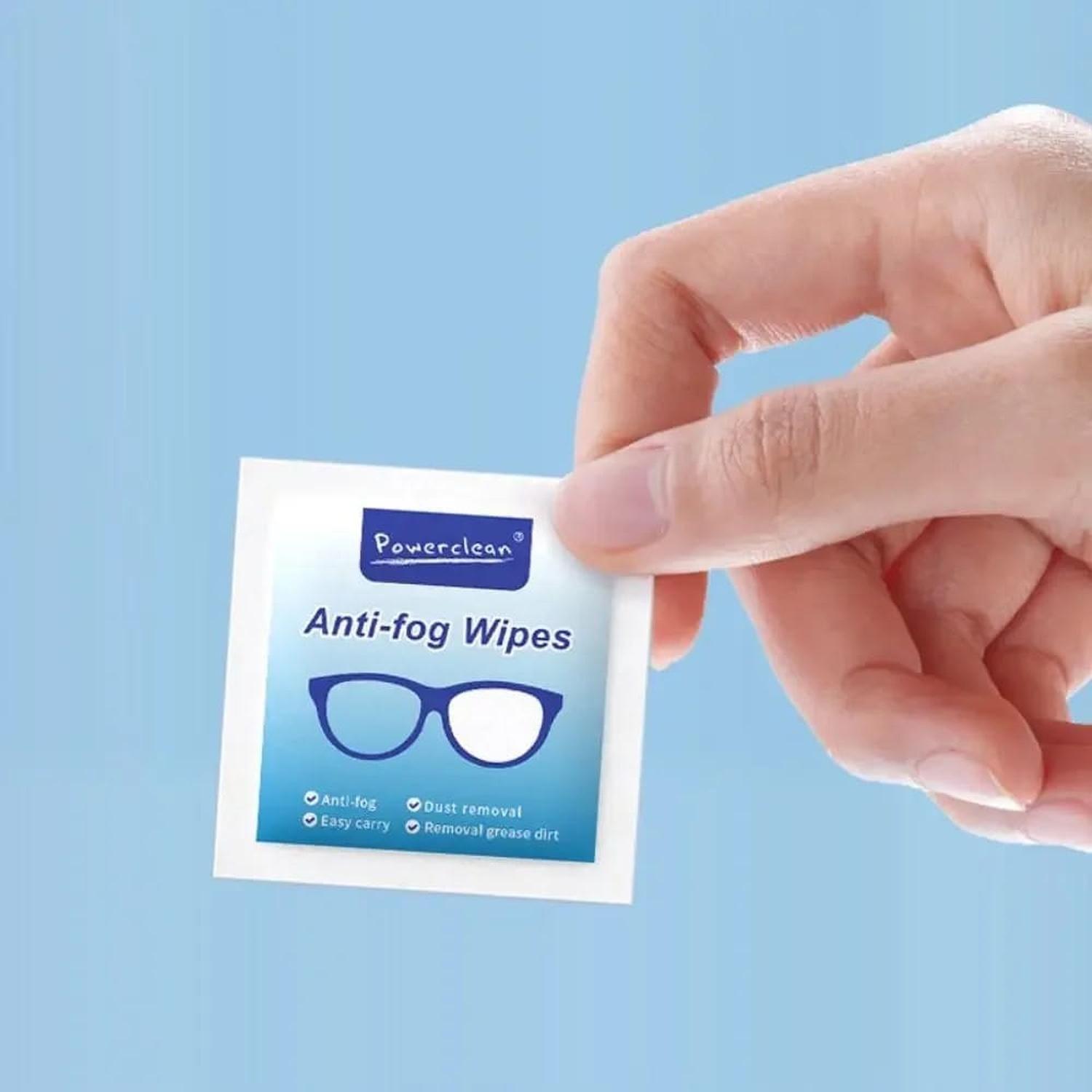 Paño Antifog Wipes para Lentes Antiempañante X1-2