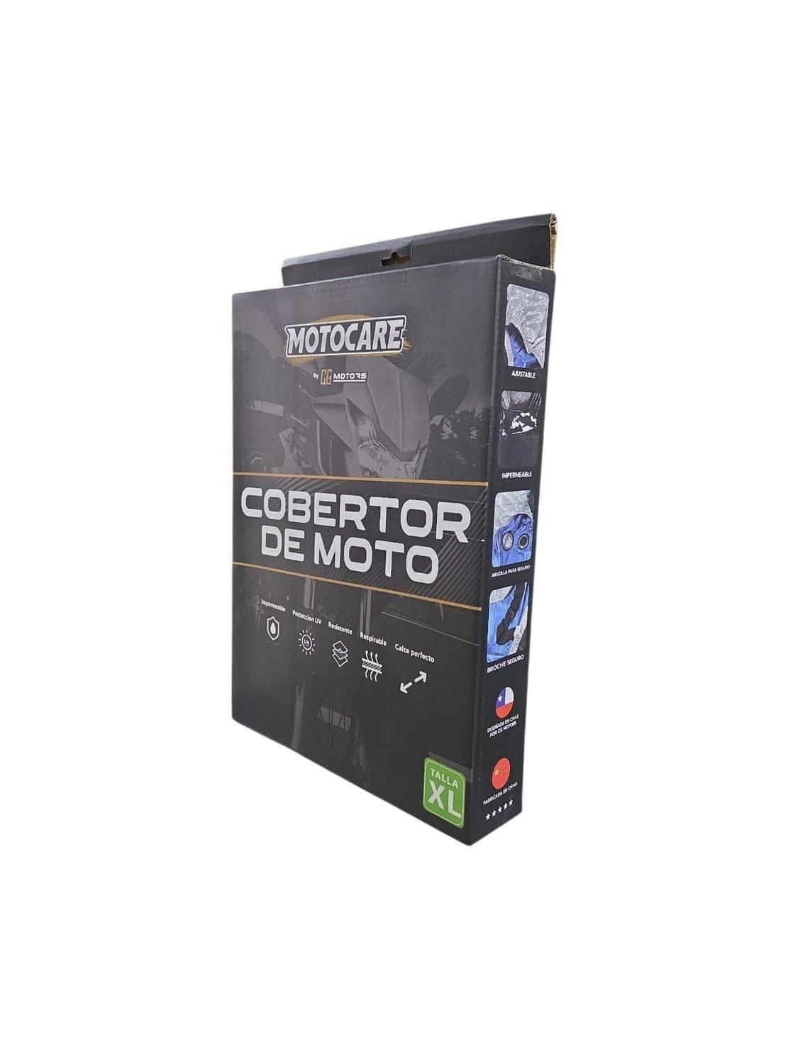 Carpa Moto Impermeable Y Filtros Uv - Talla Xl Motocare-2