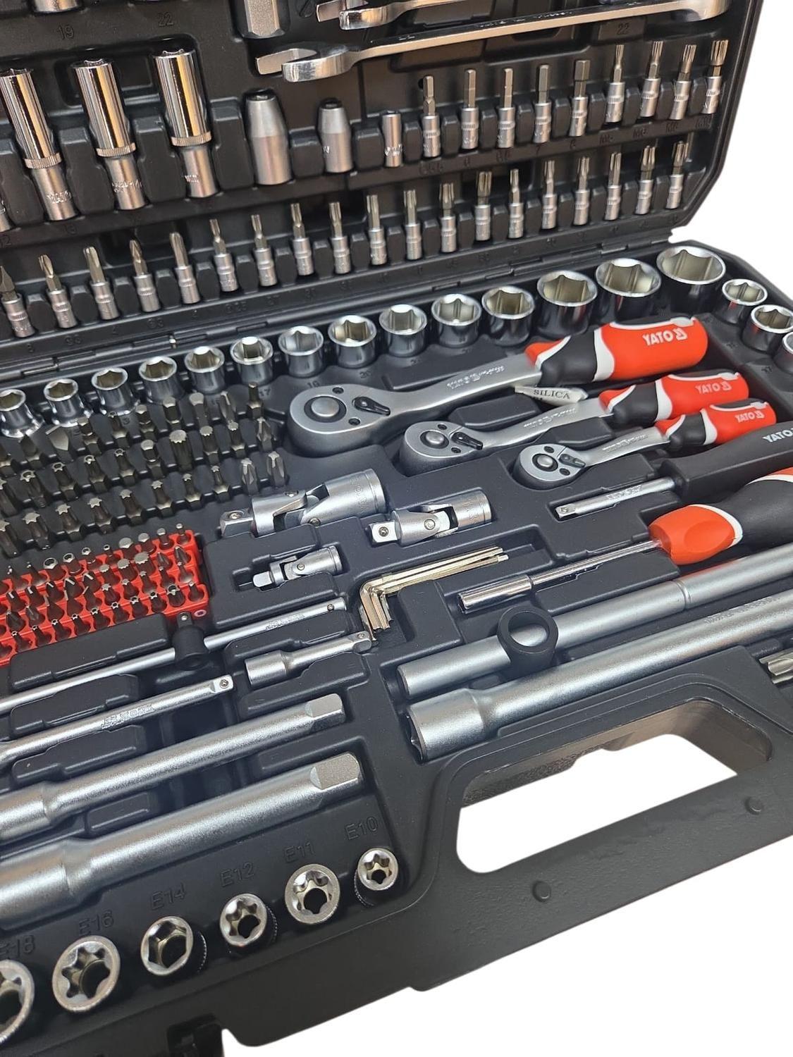 Juego De Dados Yato 216 Pcs Yt-38841 Kit De Herramientas-3