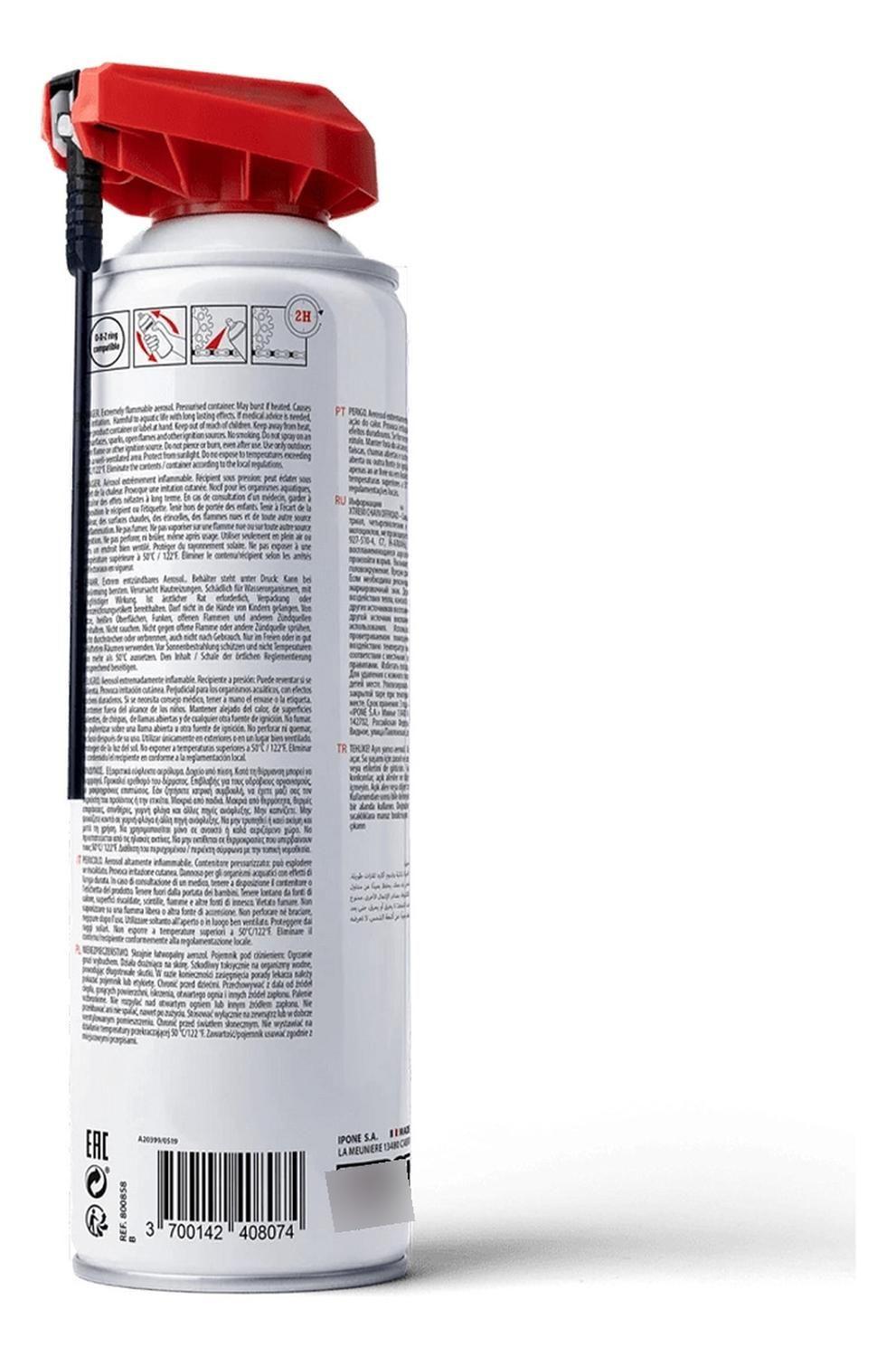 Lubricante Cadena De Moto Chain Road Ipone 750ml Original-2