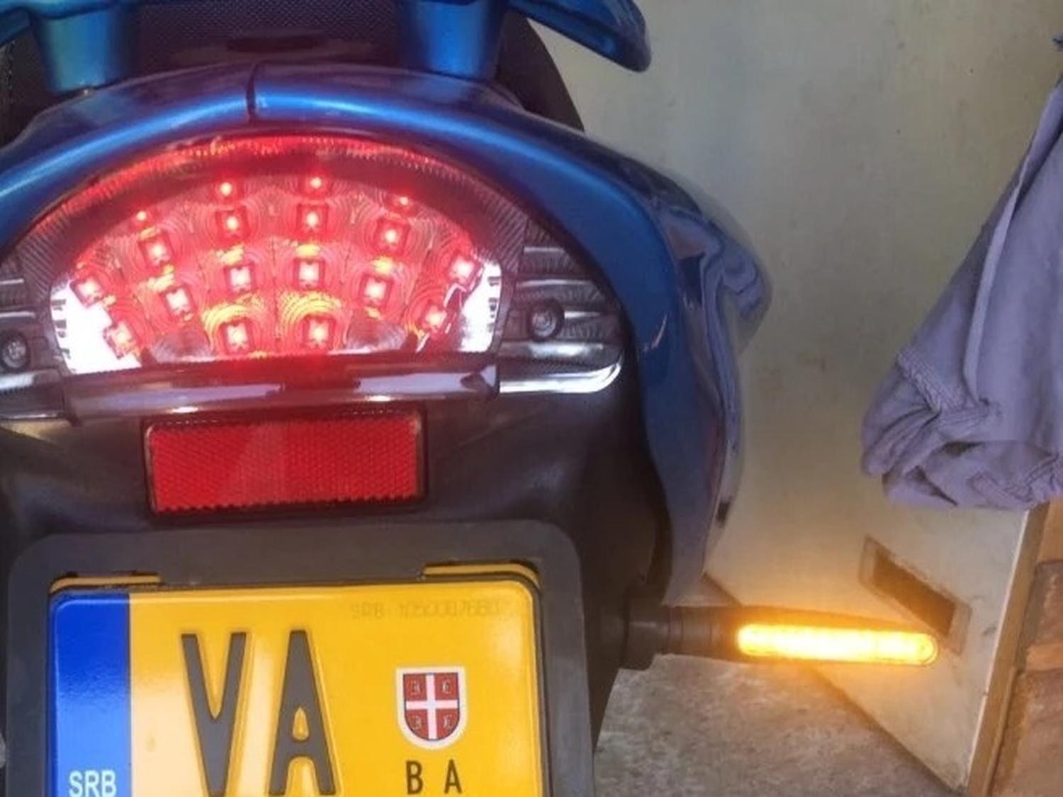 Intermitentes Led Para Motos Secuenciales-7