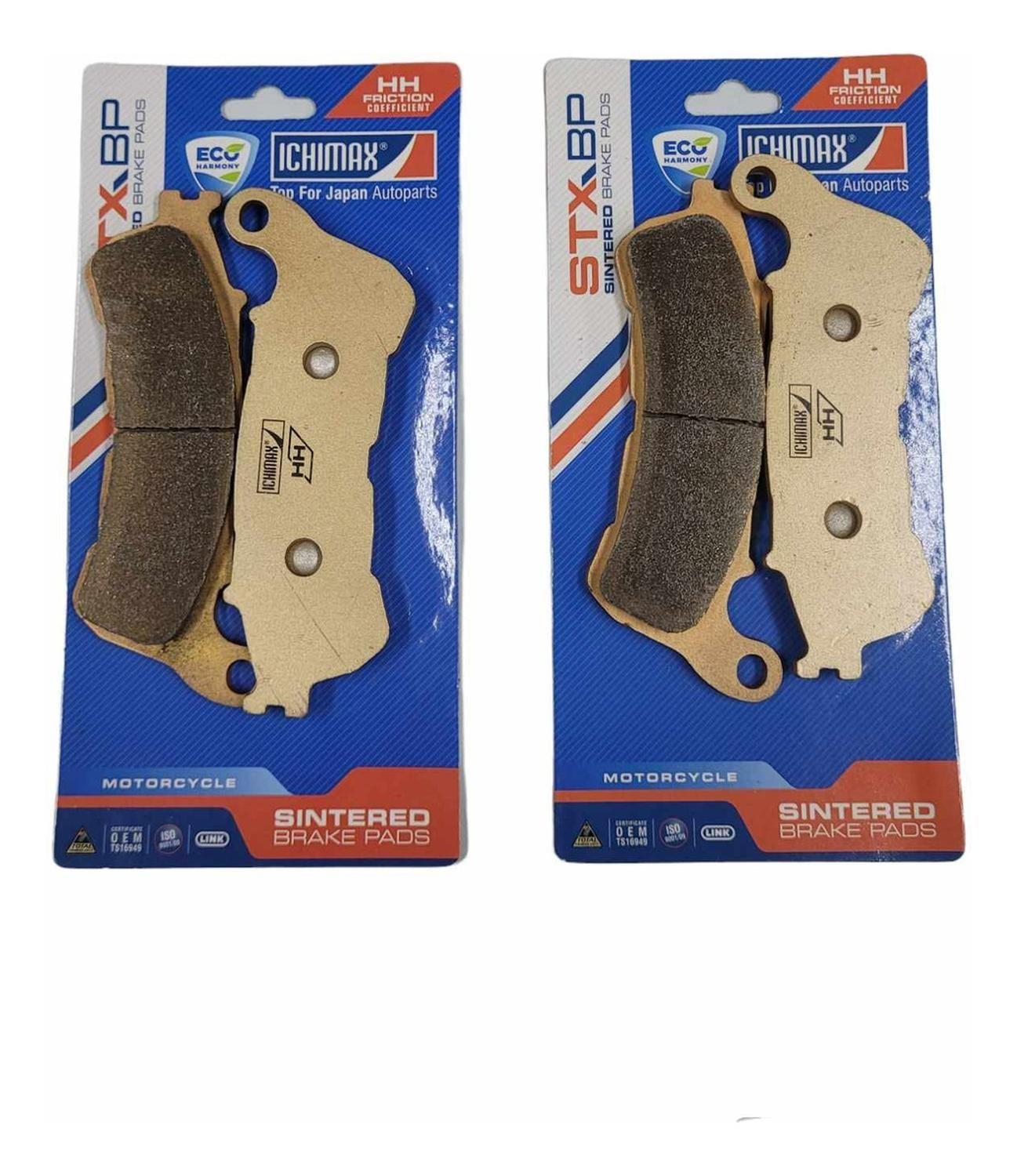 Pastillas Freno Delanteras Moto Honda Transalp 700 (2 Pares)-0