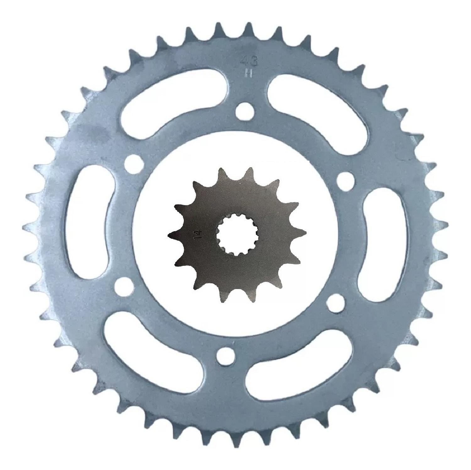 Piñon Y Catalina Moto Yamaha R3 / R3a / Mt 03 / Mt 03a-0