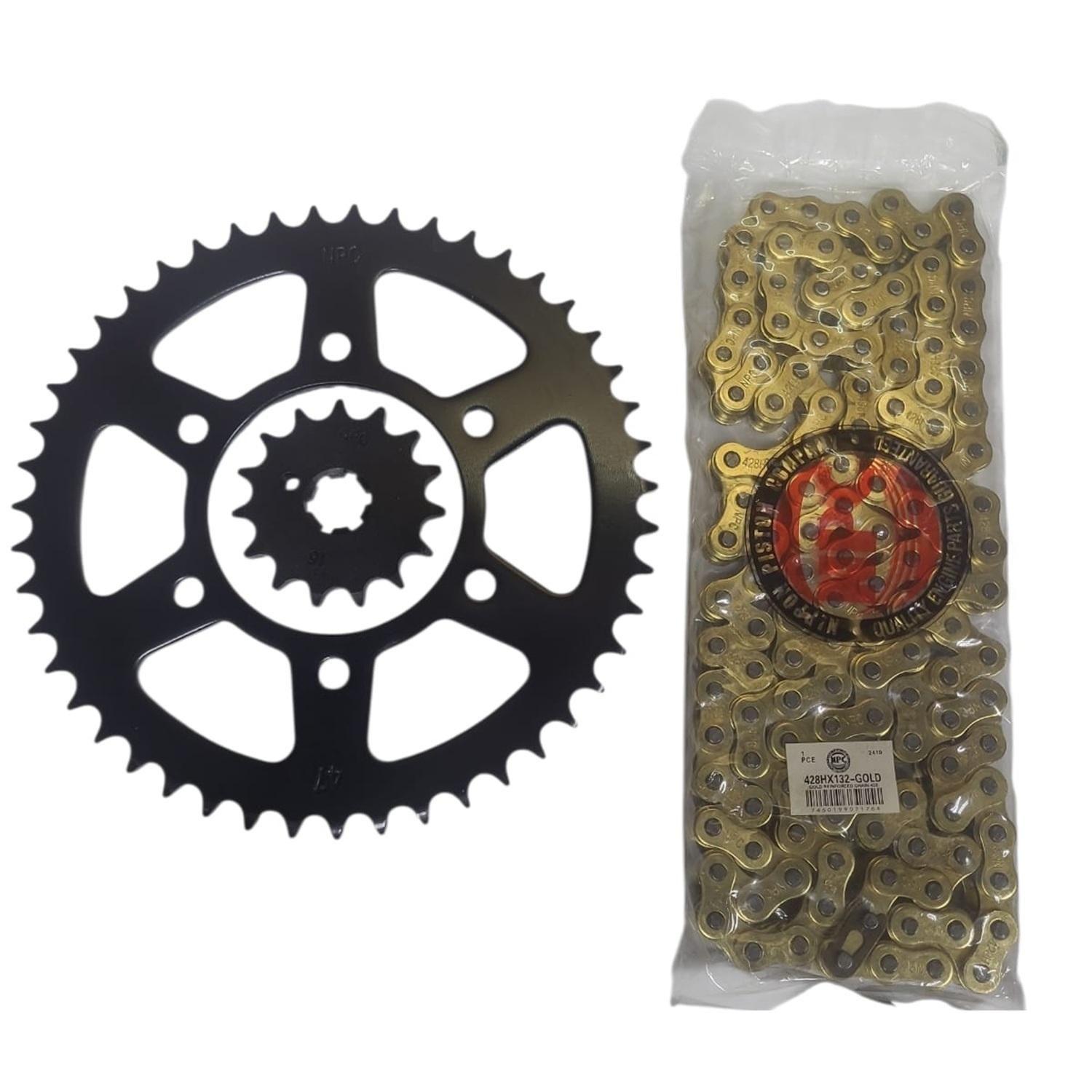 Kit Transmisión Para Moto Yamaha R15 V1 - V2 Japones-3