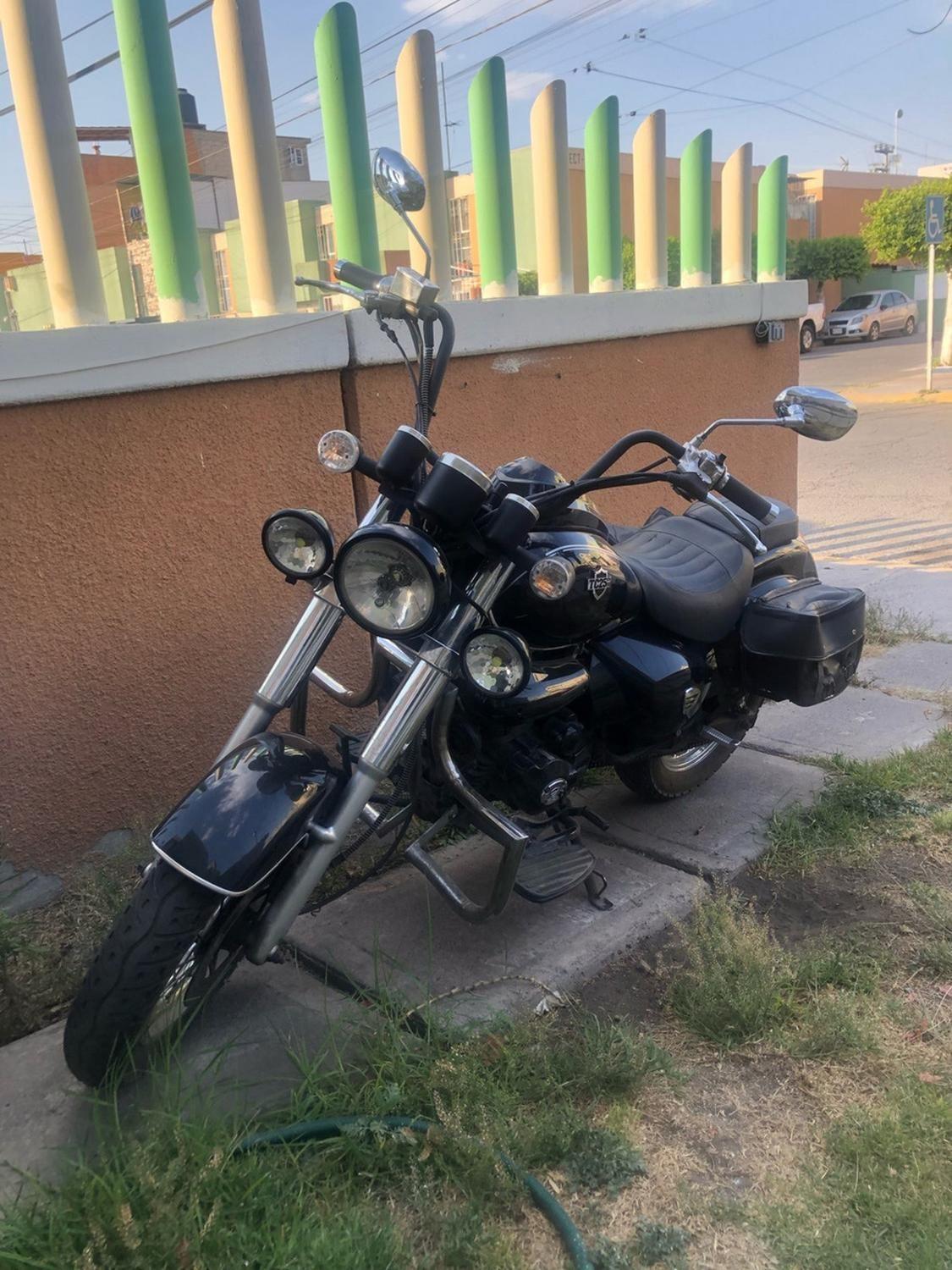 Espejos Para Moto Chopper / Custom / Bobber Hilo 10mm-2