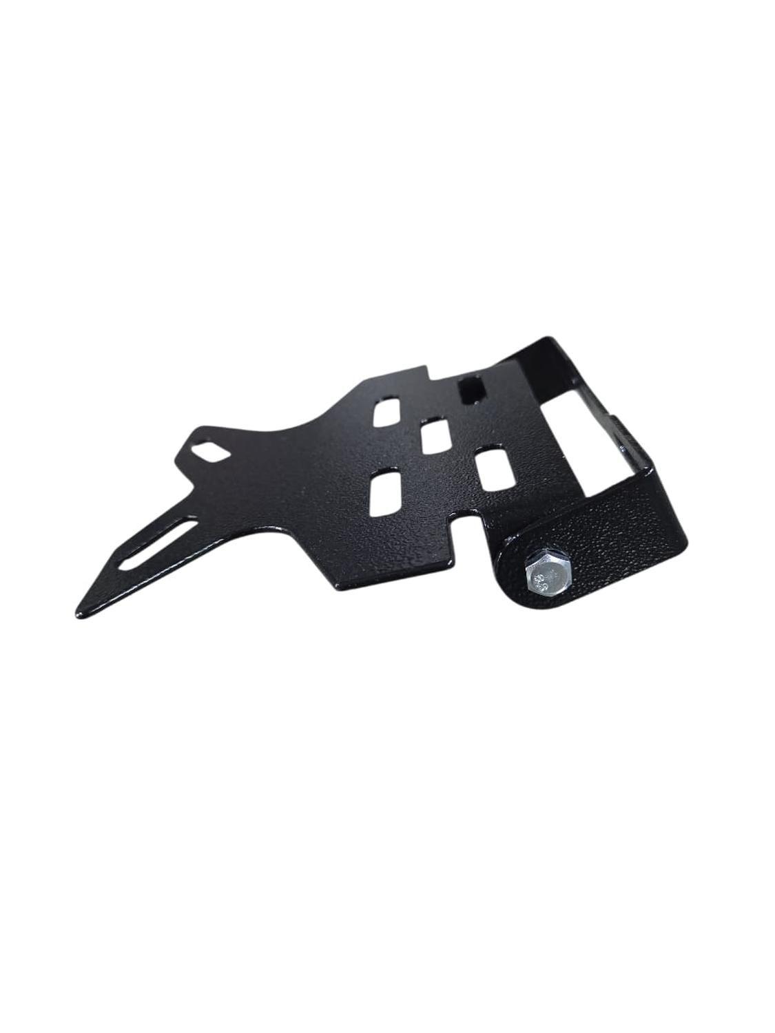 Porta Patentes Para Moto Regulable Y Universal-2