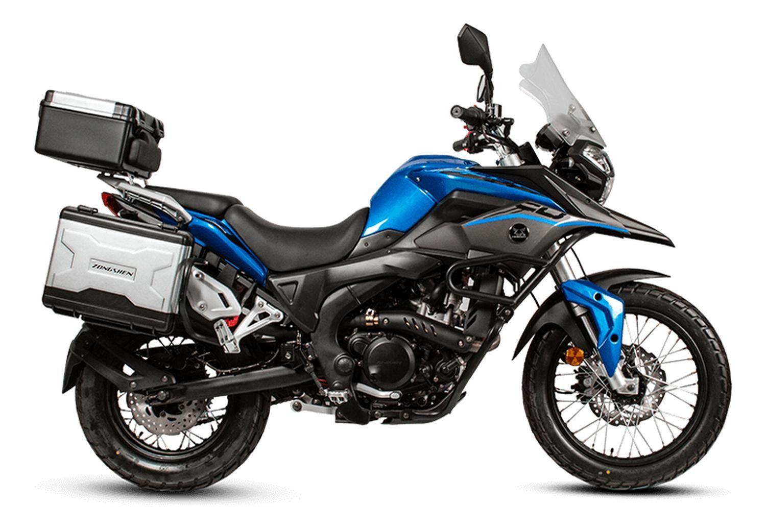 Retenes De Telescopicas + Liquido 10w Moto Zongshen Rx3-2