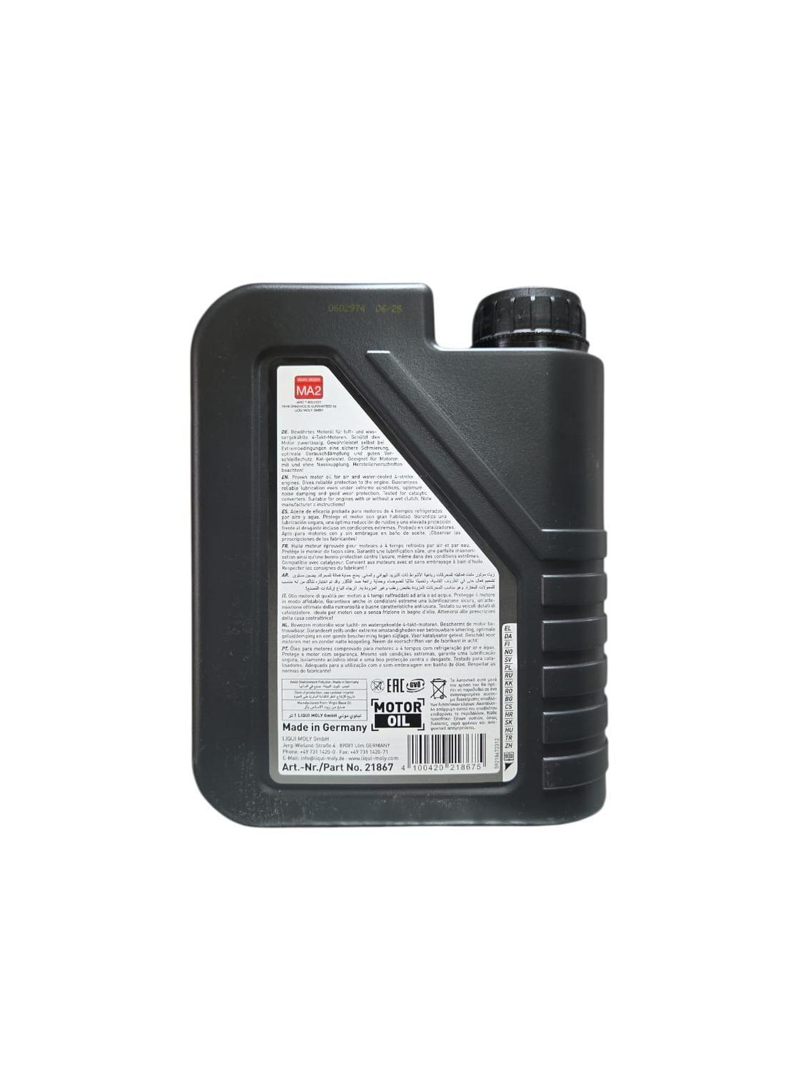 Aceite De Moto Liquimoly 20w 50 Mineral 1l 4t-3