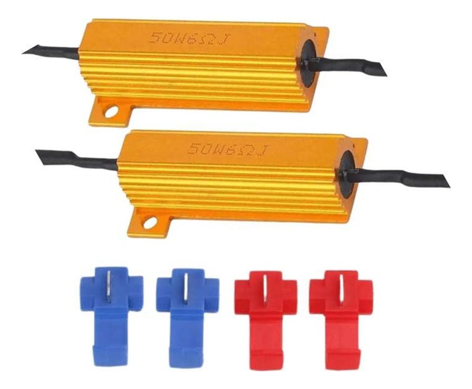 Resistencia De Carga 50w / 6 Ohm Ampolletas Led Universal-2