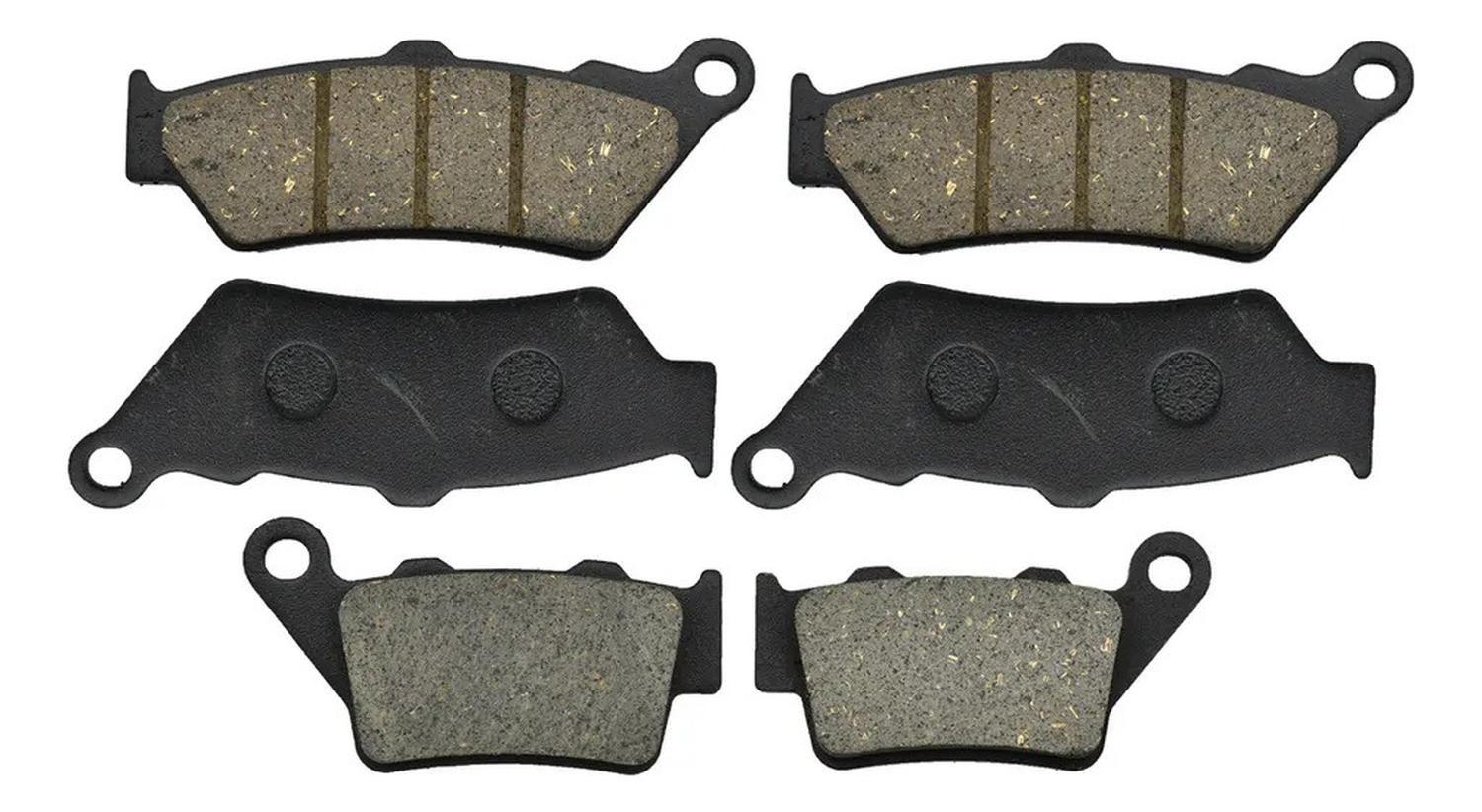Pastillas De Freno Delanteras + Traseras Cf Moto 400 - 650-0