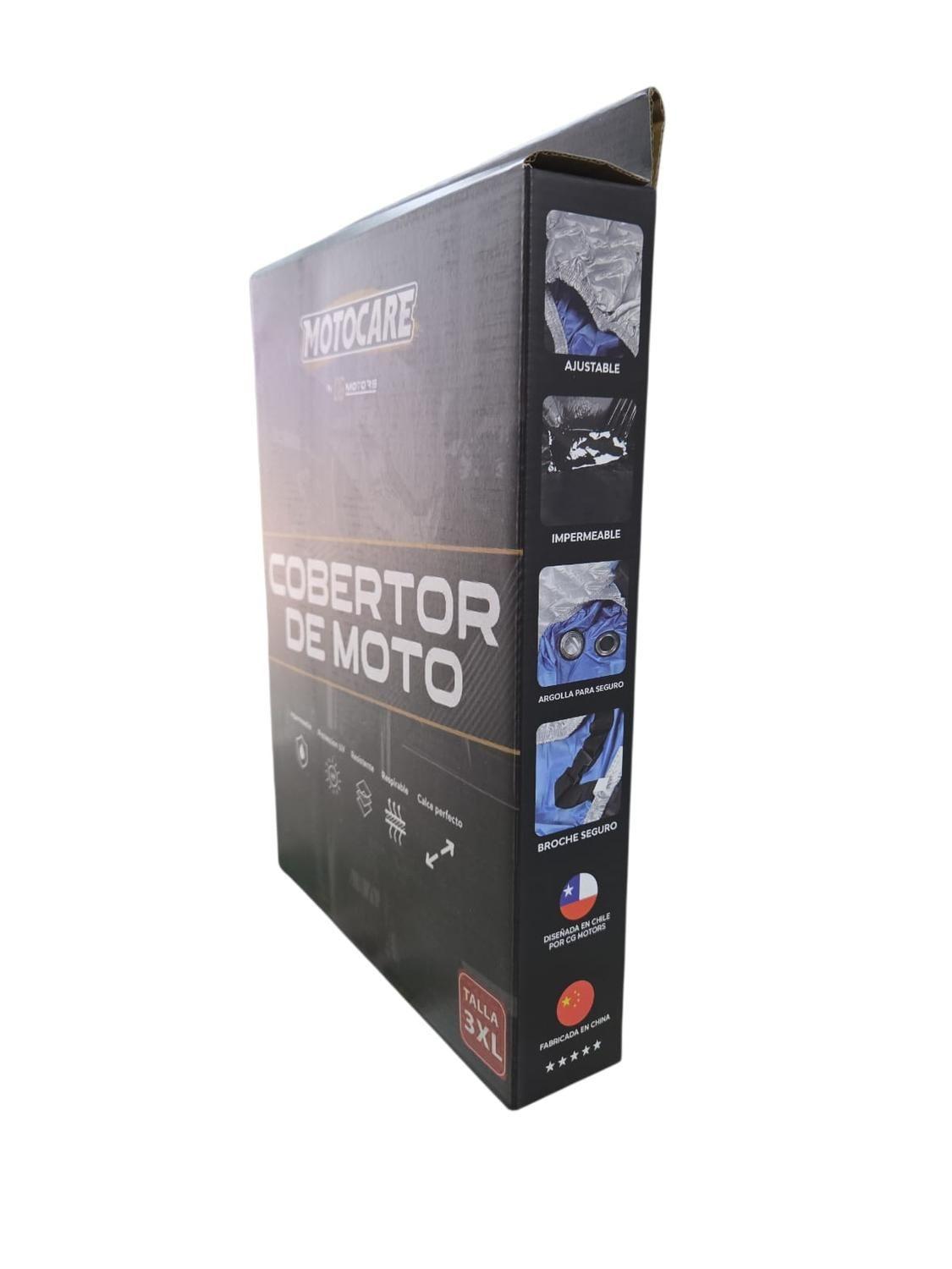 Carpa Moto Impermeable y Filtro UV - Talla XXXL Motocare-2