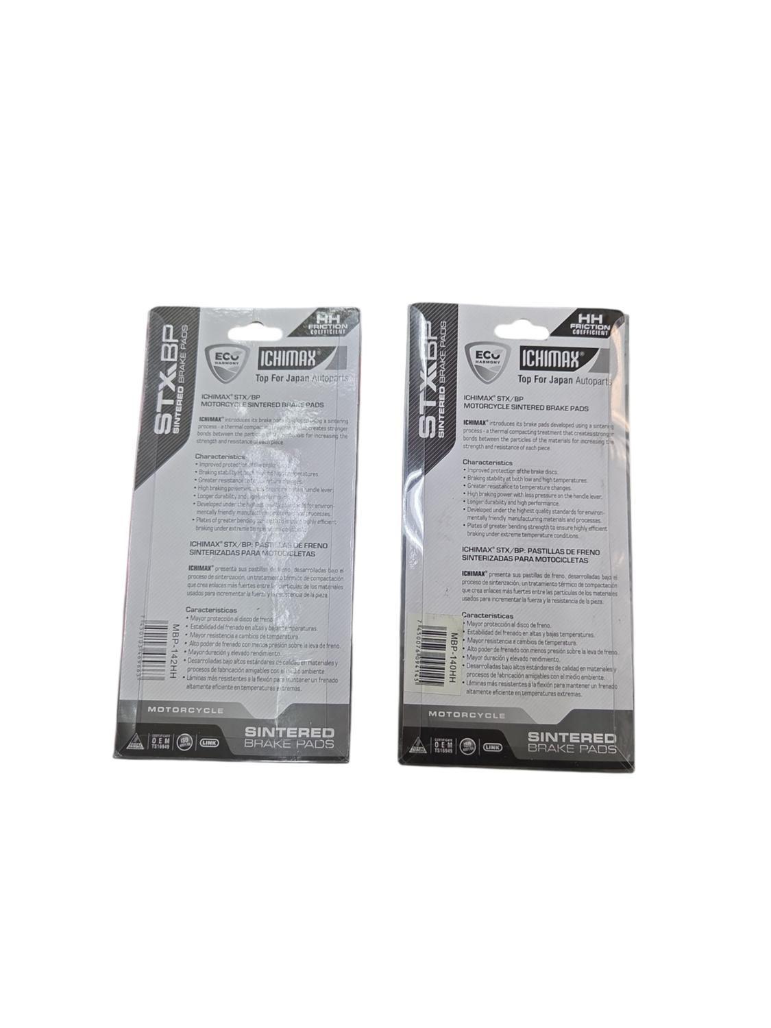 Pastillas De Freno Moto Honda Cb 500x - F - R Sinterizadas-1