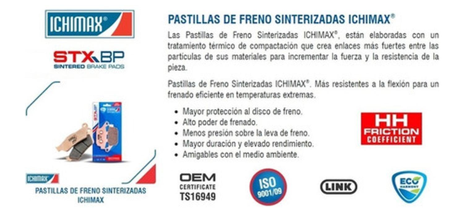 Pastillas De Freno Moto Honda Cb 500x - F - R Sinterizadas-3