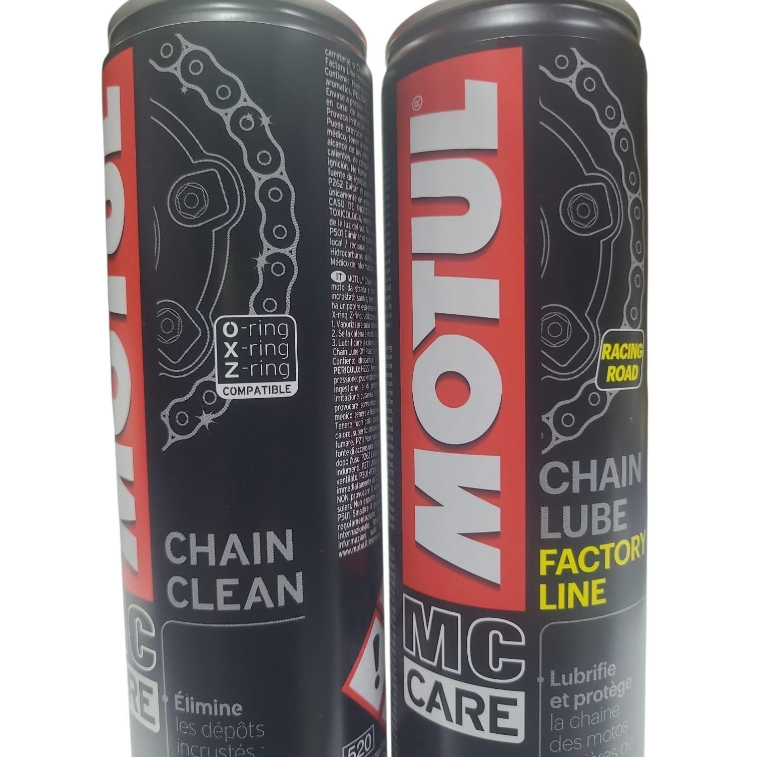 Lubricante De Cadena Para Moto Y Desengrante Motul-3
