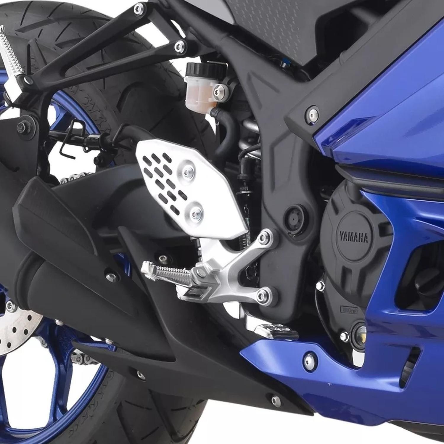 Pedalines Piloto Moto Yamaha R6 / R1 / Mt 07 / Mt 09 / Mt 01-3
