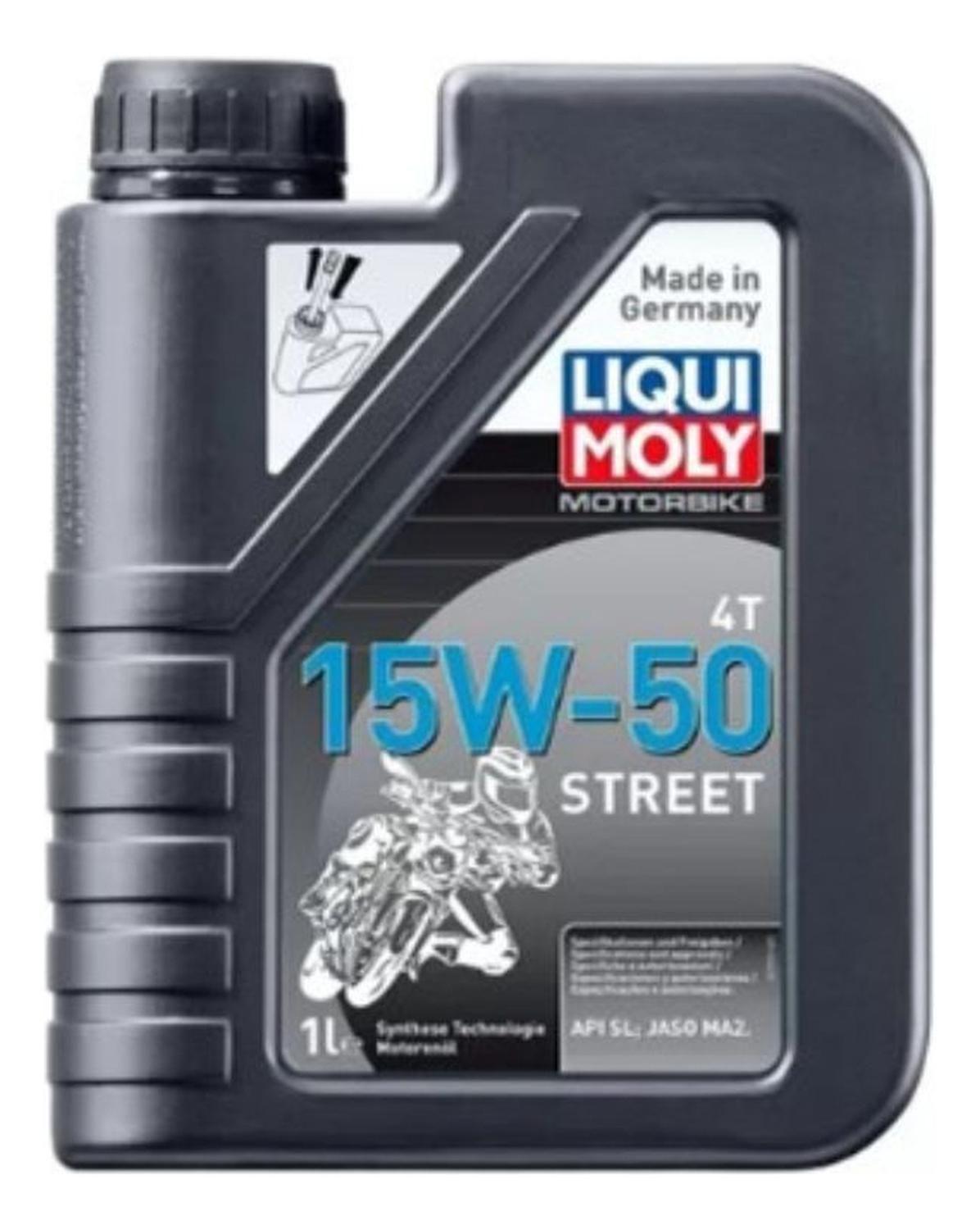 Aceite De Moto Y Cuatriciclos Liqui Moly 15w 50 Sintetico 1l 4t-0