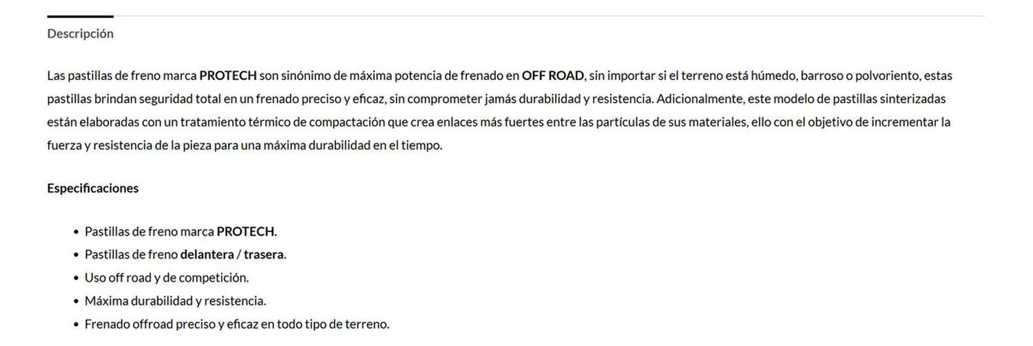 Pastillas De Freno Traseras Para Moto Motorrad Rz3-2