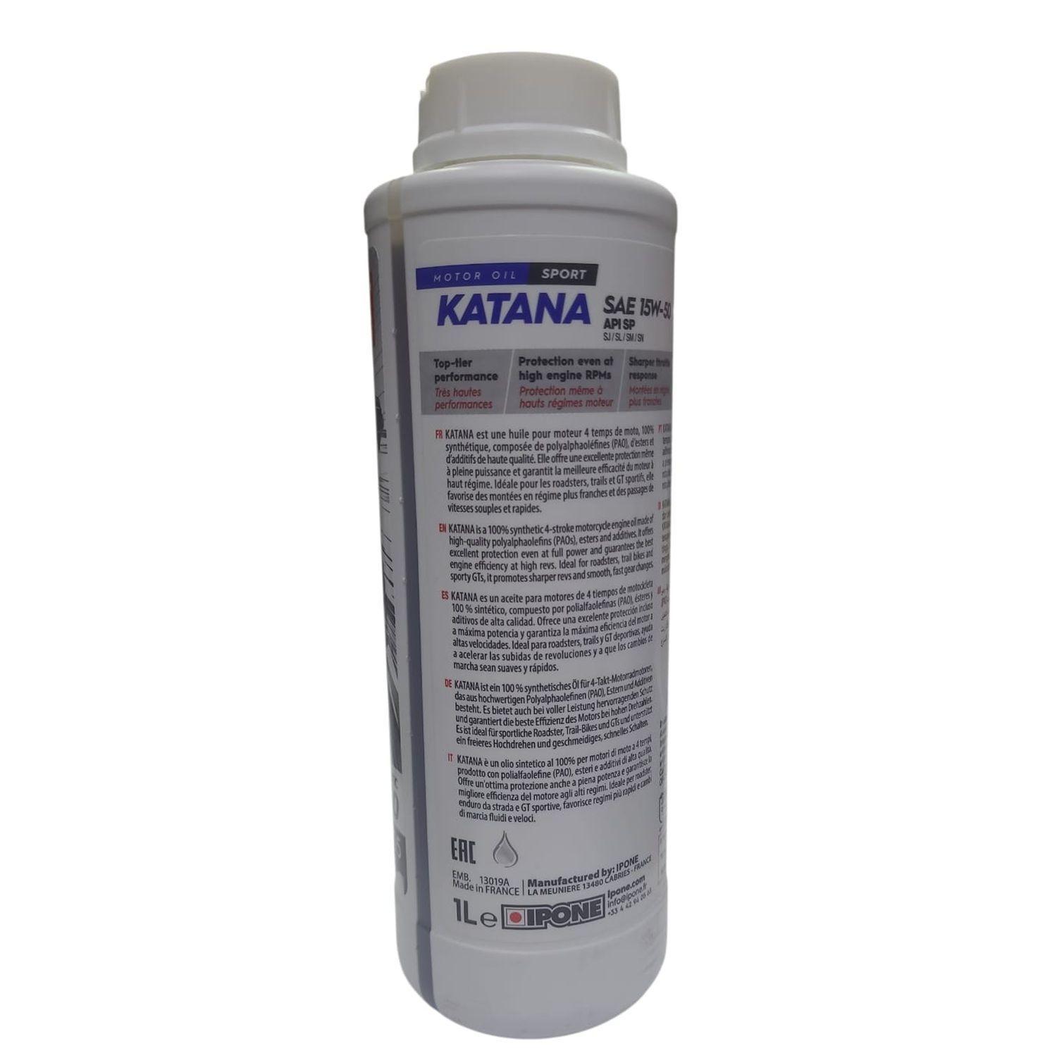 Aceite De Moto 15w 50 Ipone Full Sintetico 1l 4t Original-2