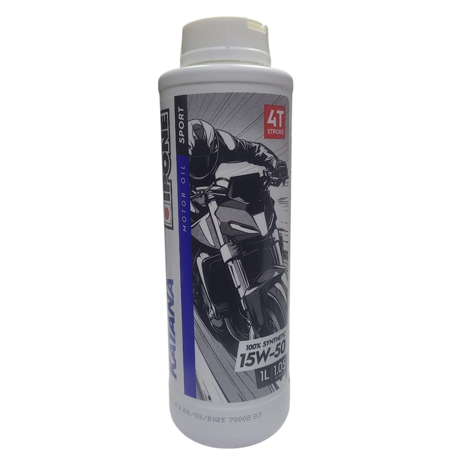 Aceite De Moto 15w 50 Ipone Full Sintetico 1l 4t Original-3