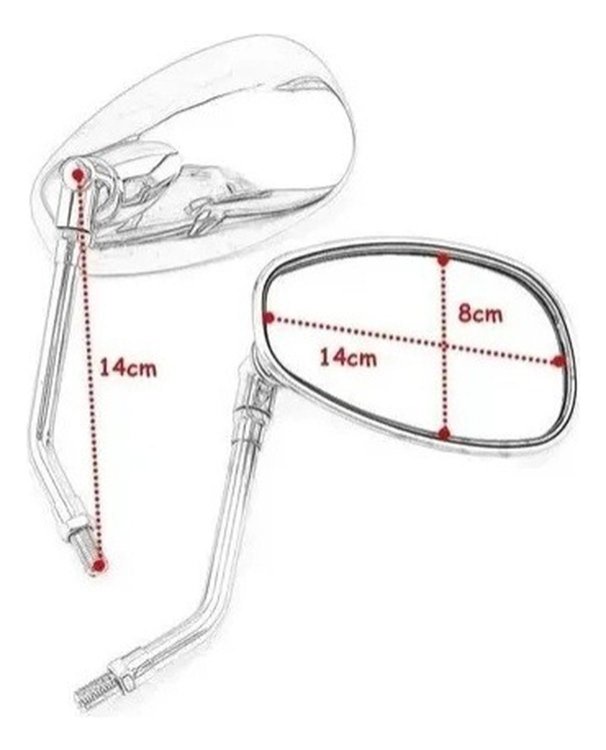 Espejos Para Moto Suzuki Gz 150-1