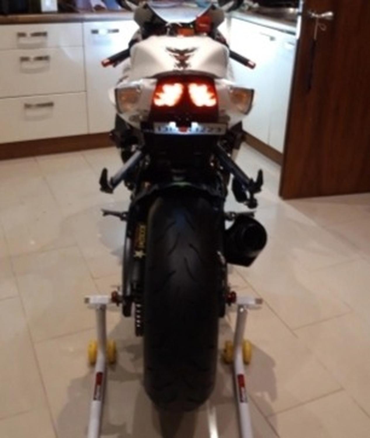 Porta Patente Regulable O Fender Para Motos Universal-4