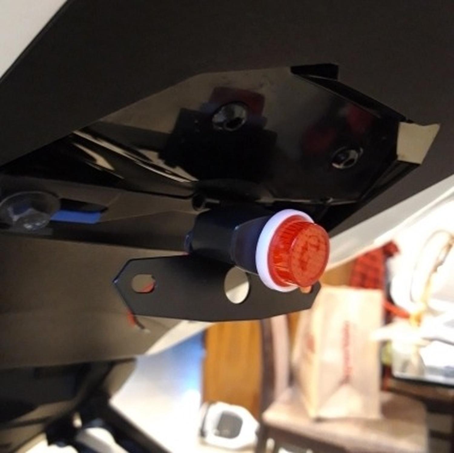 Porta Patente Regulable O Fender Para Motos Universal-5